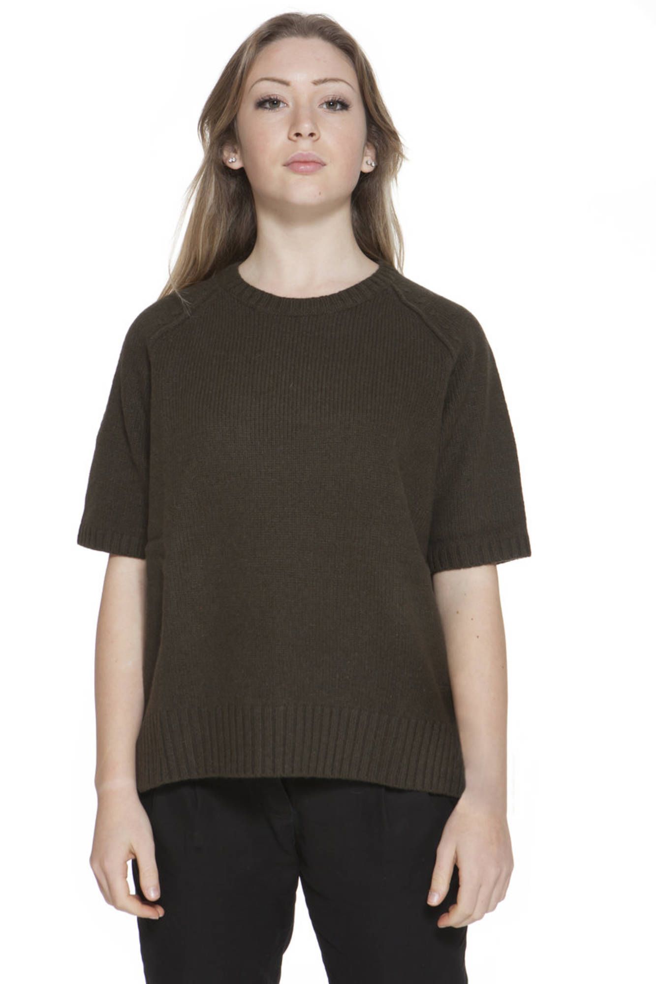GANT WOMEN'S GREEN SWEATER
