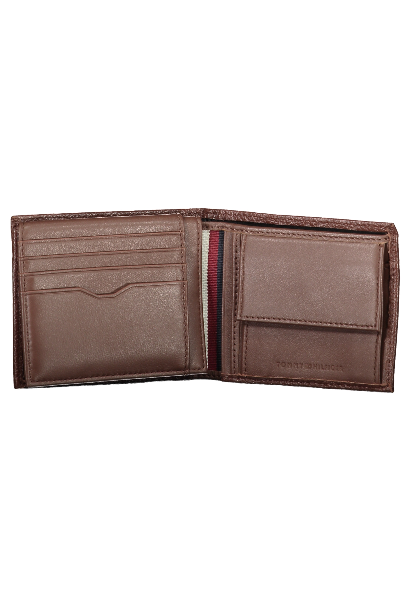 TOMMY HILFIGER MEN'S WALLET BROWN
