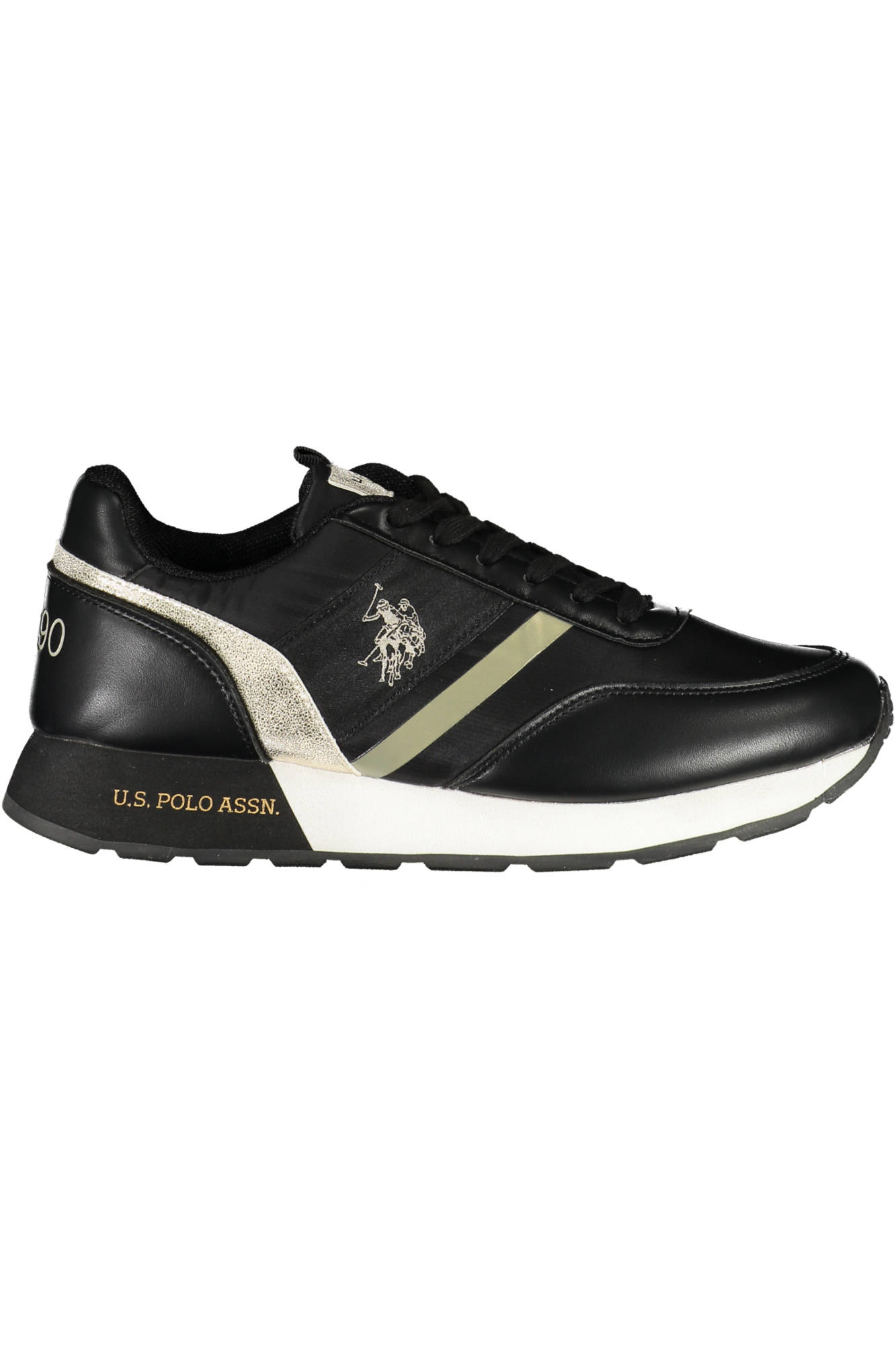 US POLO BEST PRICE BLACK WOMENS SPORT SHOES