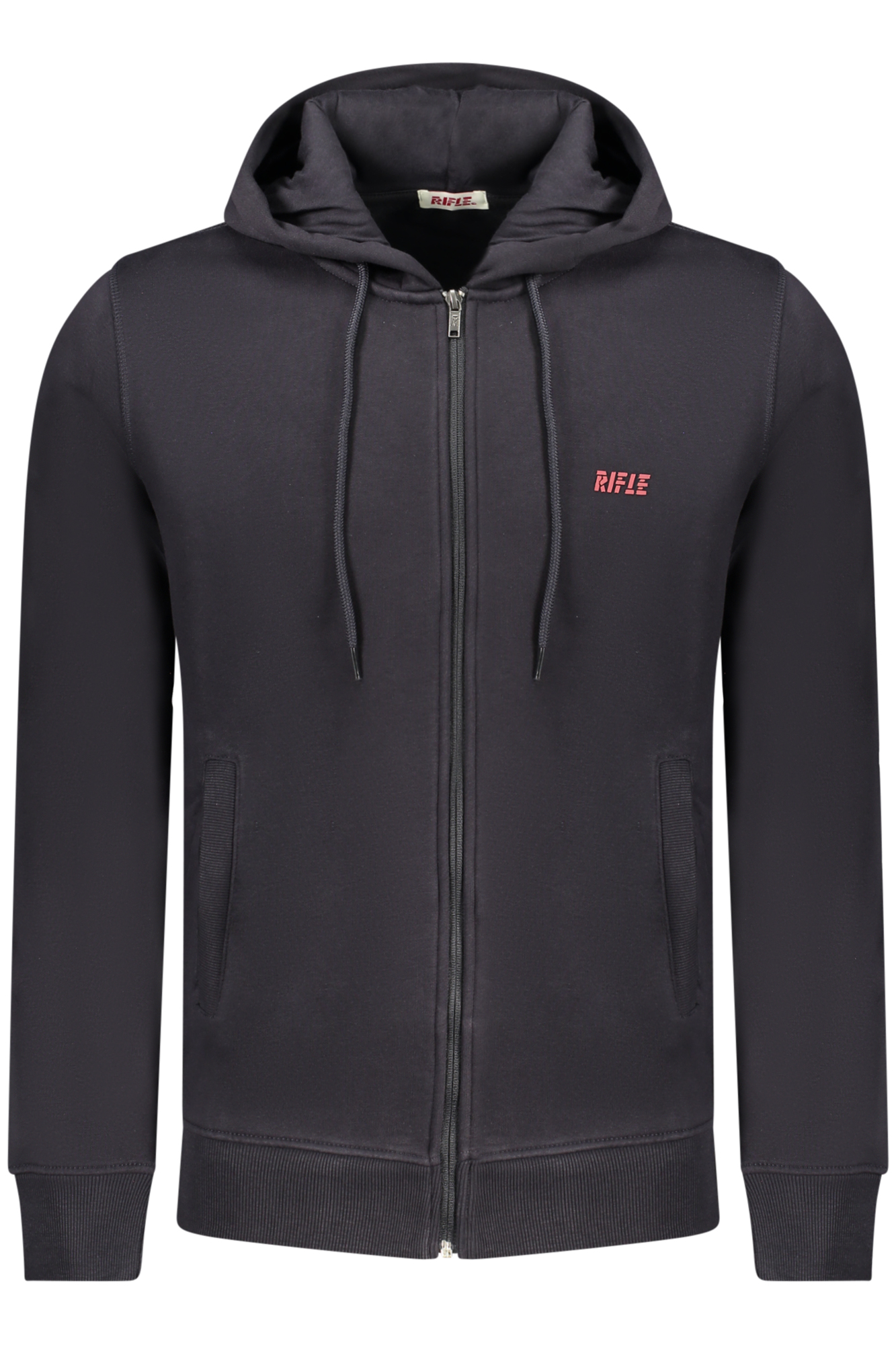 RIFLE MEN'S BLUE ZIP-UP SWEATSHIRT