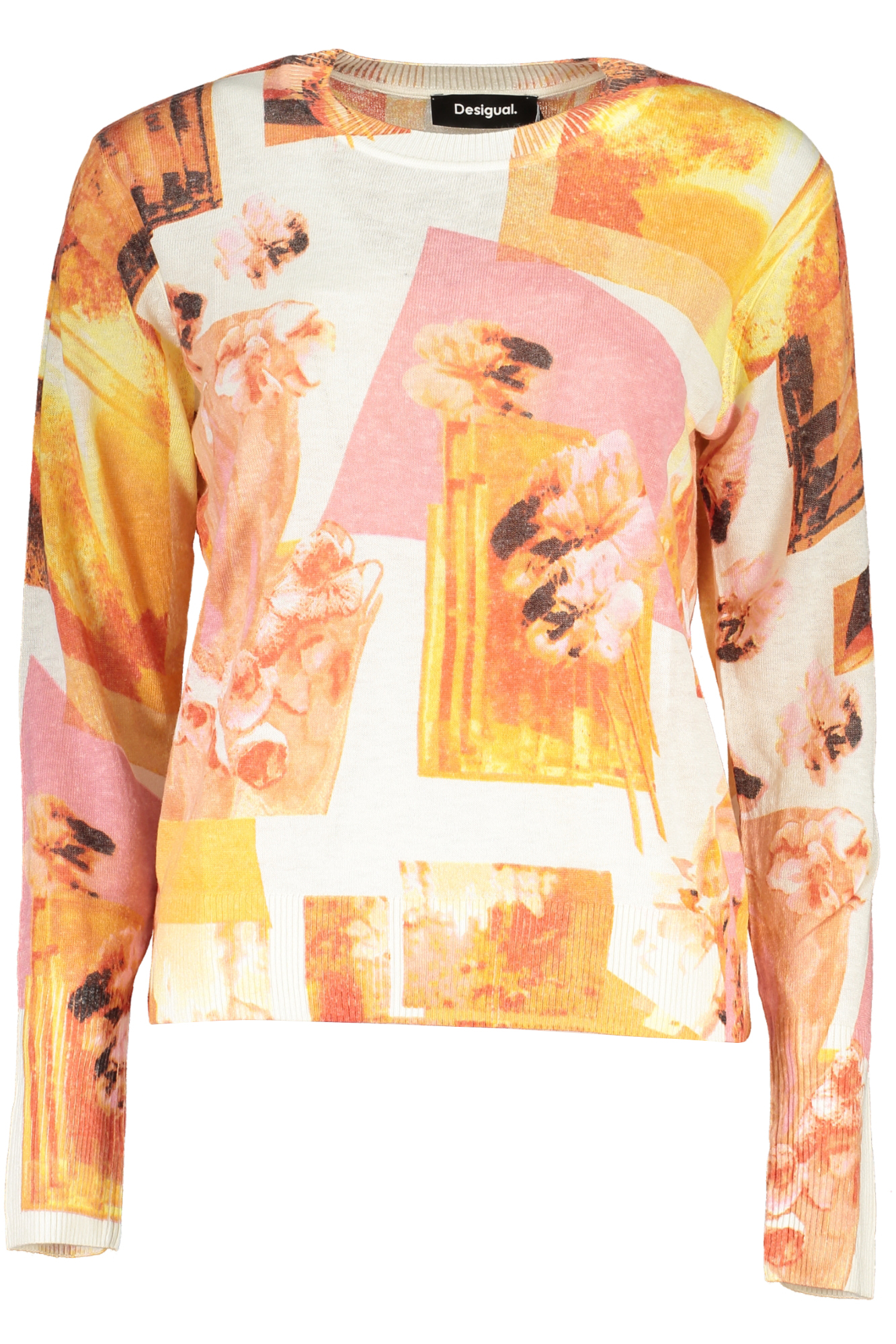 DESIGUAL WHITE WOMEN&#039;S SWEATER