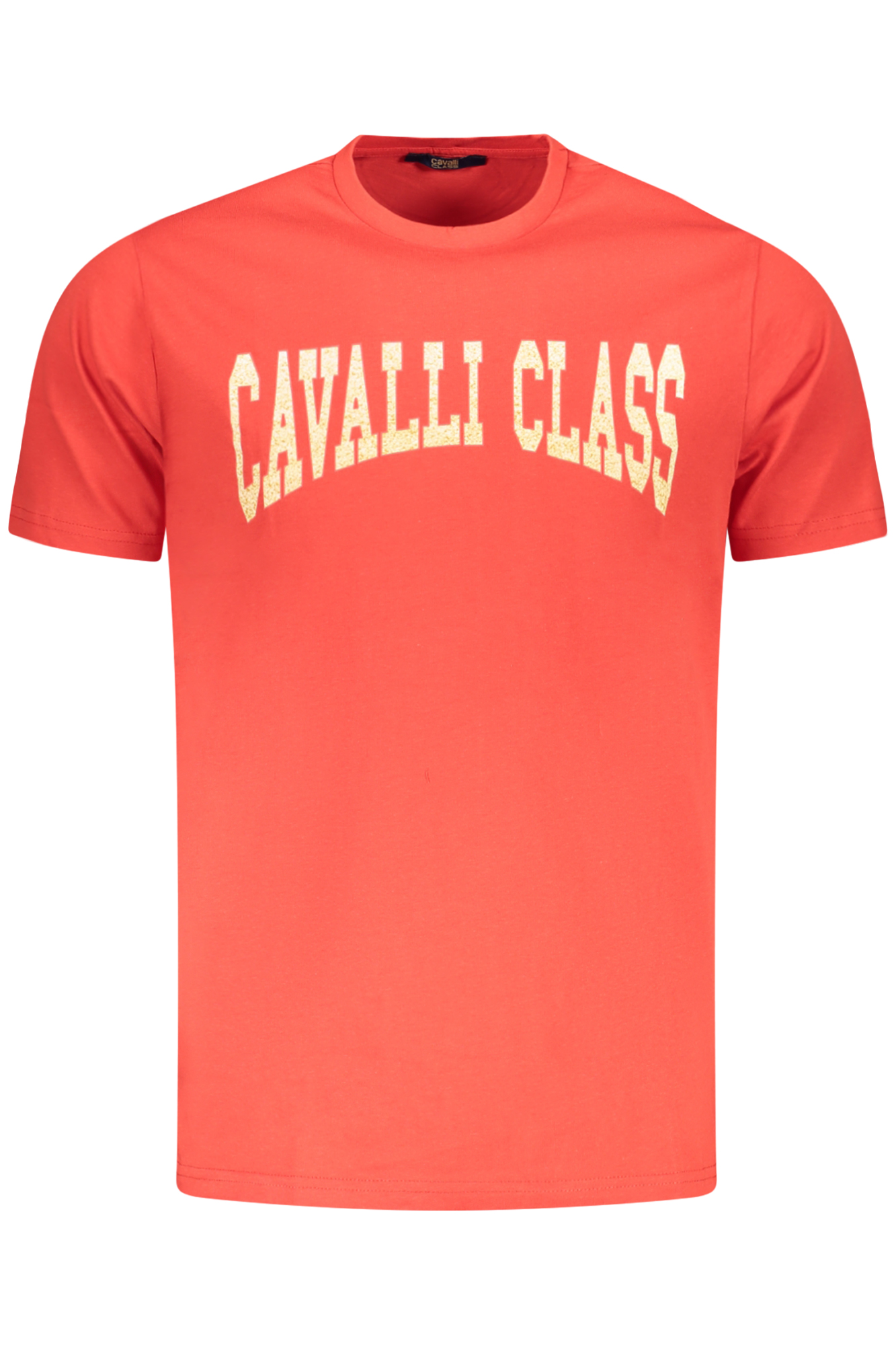 CAVALLI CLASS SHORT SLEEVE T-SHIRT MEN RED