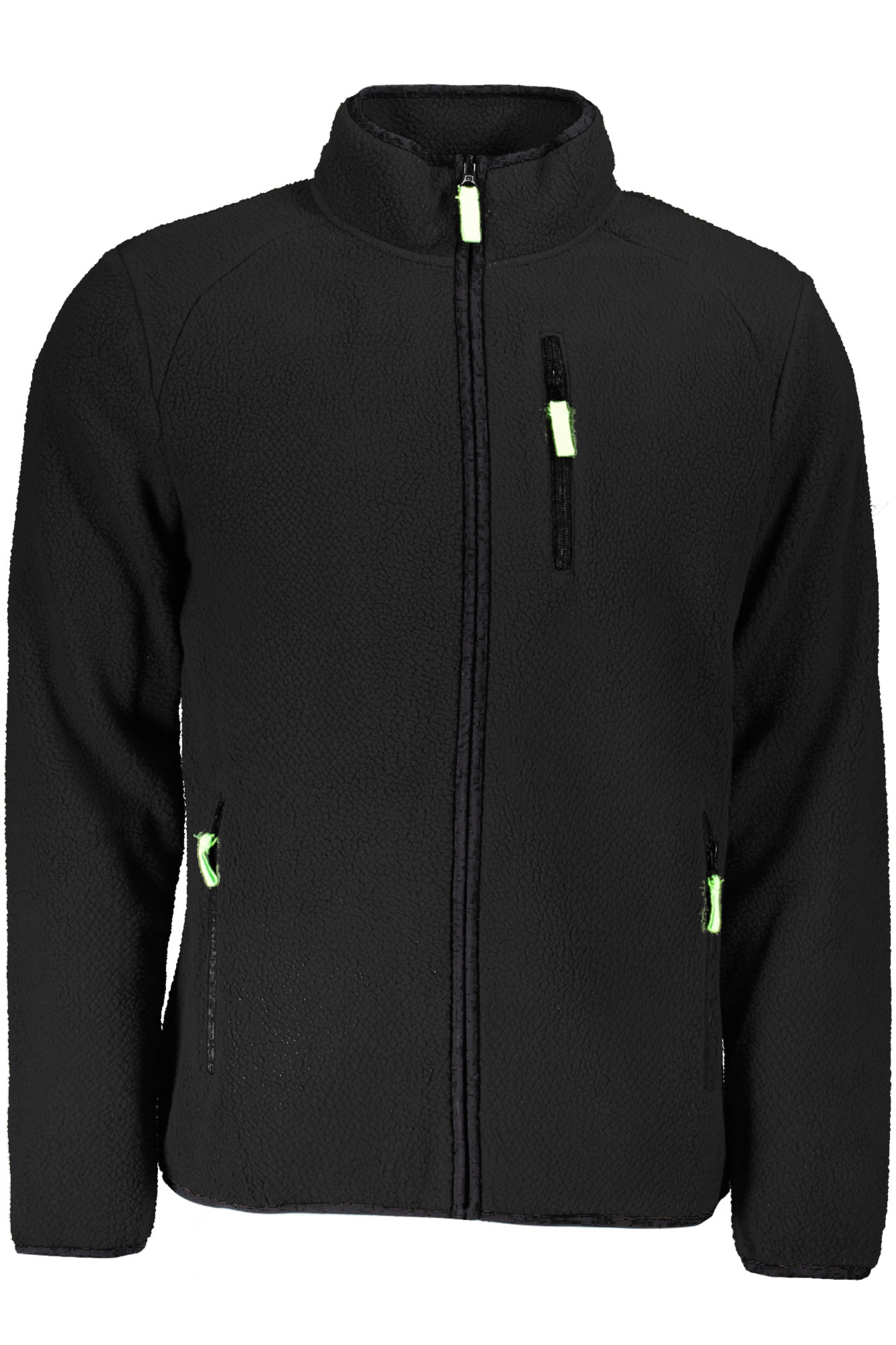 NORWAY 1963 MENS BLACK ZIP-UP SWEATSHIRT