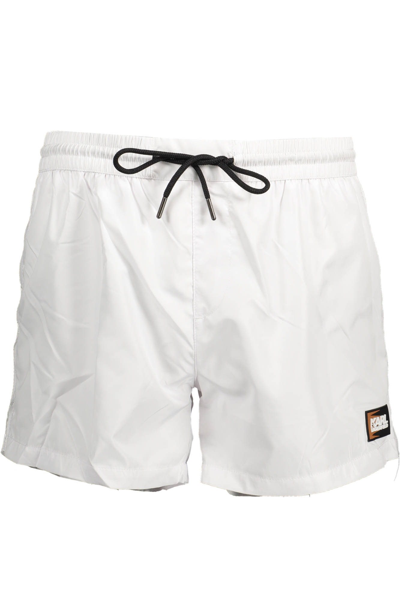 KARL LAGERFELD BEACHWEAR SWIMSUIT BOTTOM MEN WHITE