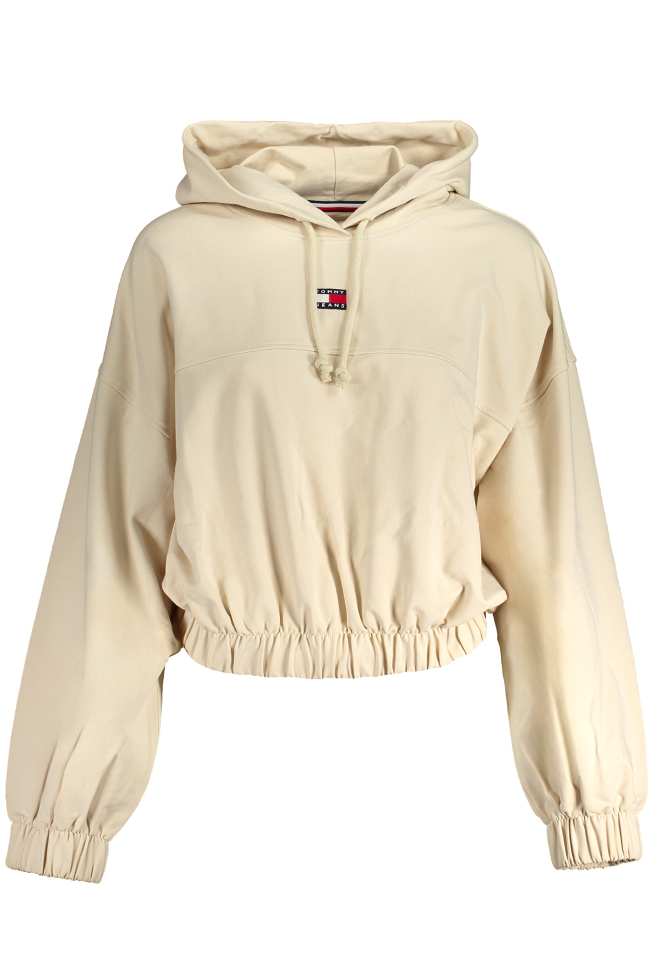 TOMMY HILFIGER WOMEN&#039;S ZIPLESS SWEATSHIRT BEIGE