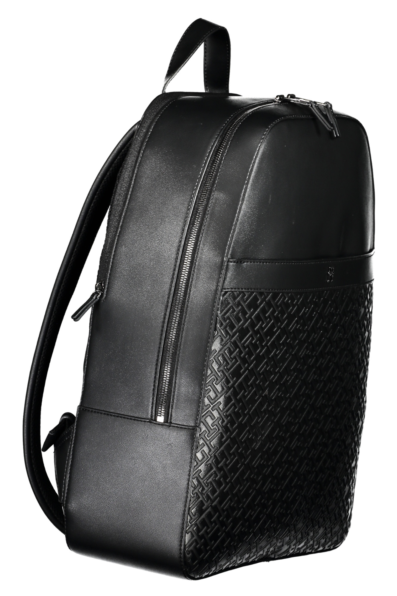 TOMMY HILFIGER MEN&#039;S BLACK BACKPACK