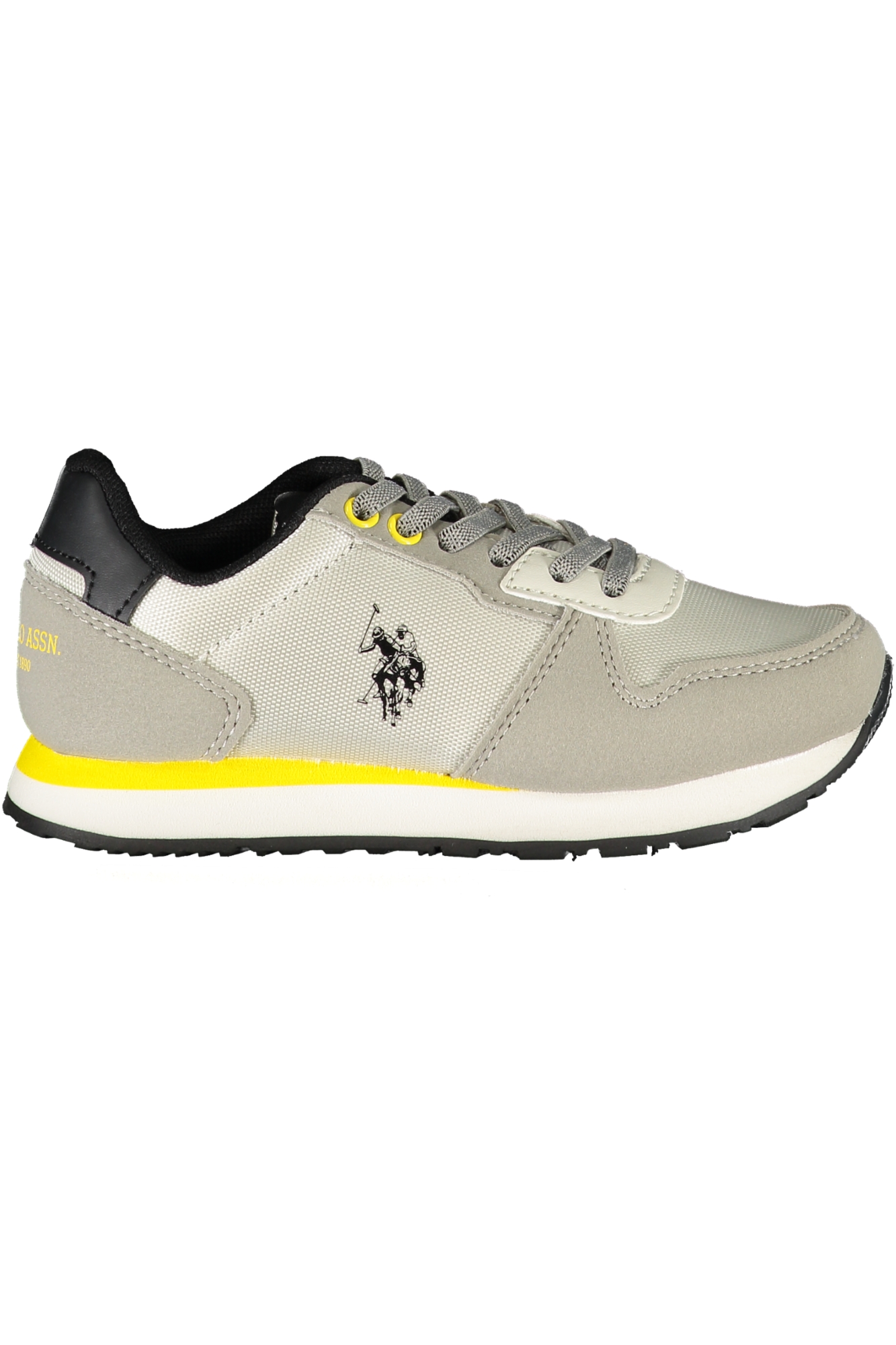 US POLO ASSN. GRAY CHILDRENS SPORTS SHOES