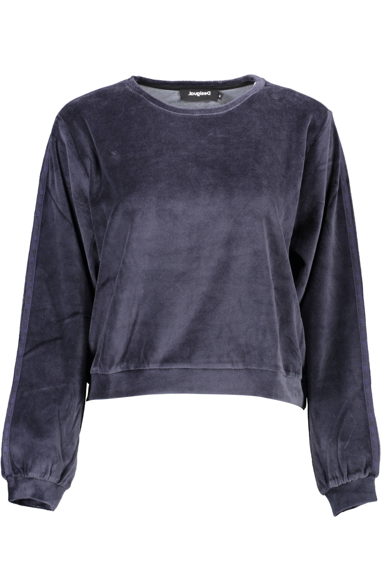 DESIGUAL WOMEN&#039;S BLUE SWEATER