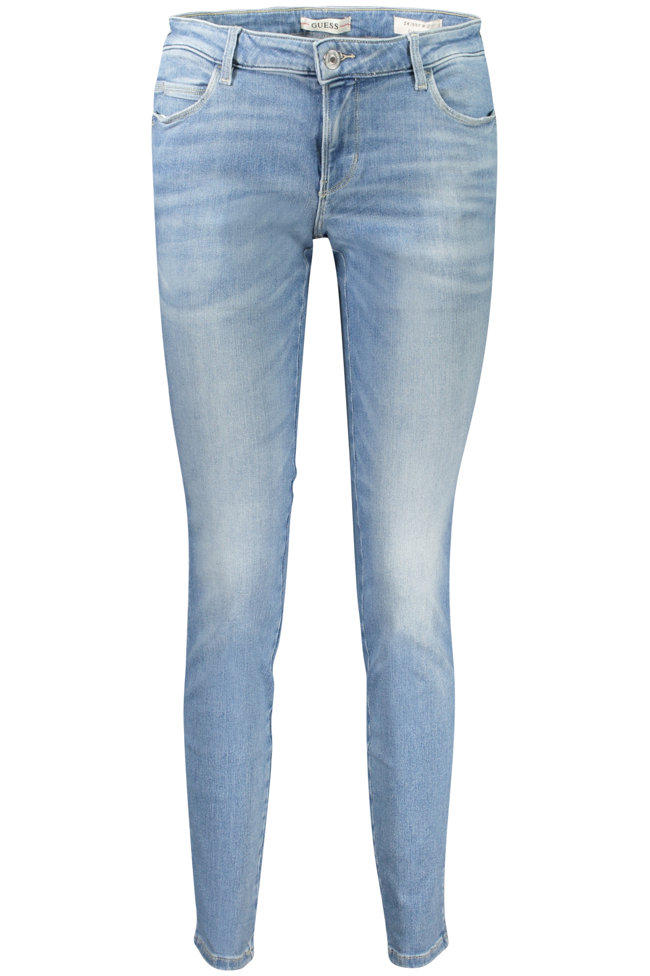 GUESS JEANS WOMENS DENIM JEANS BLUE