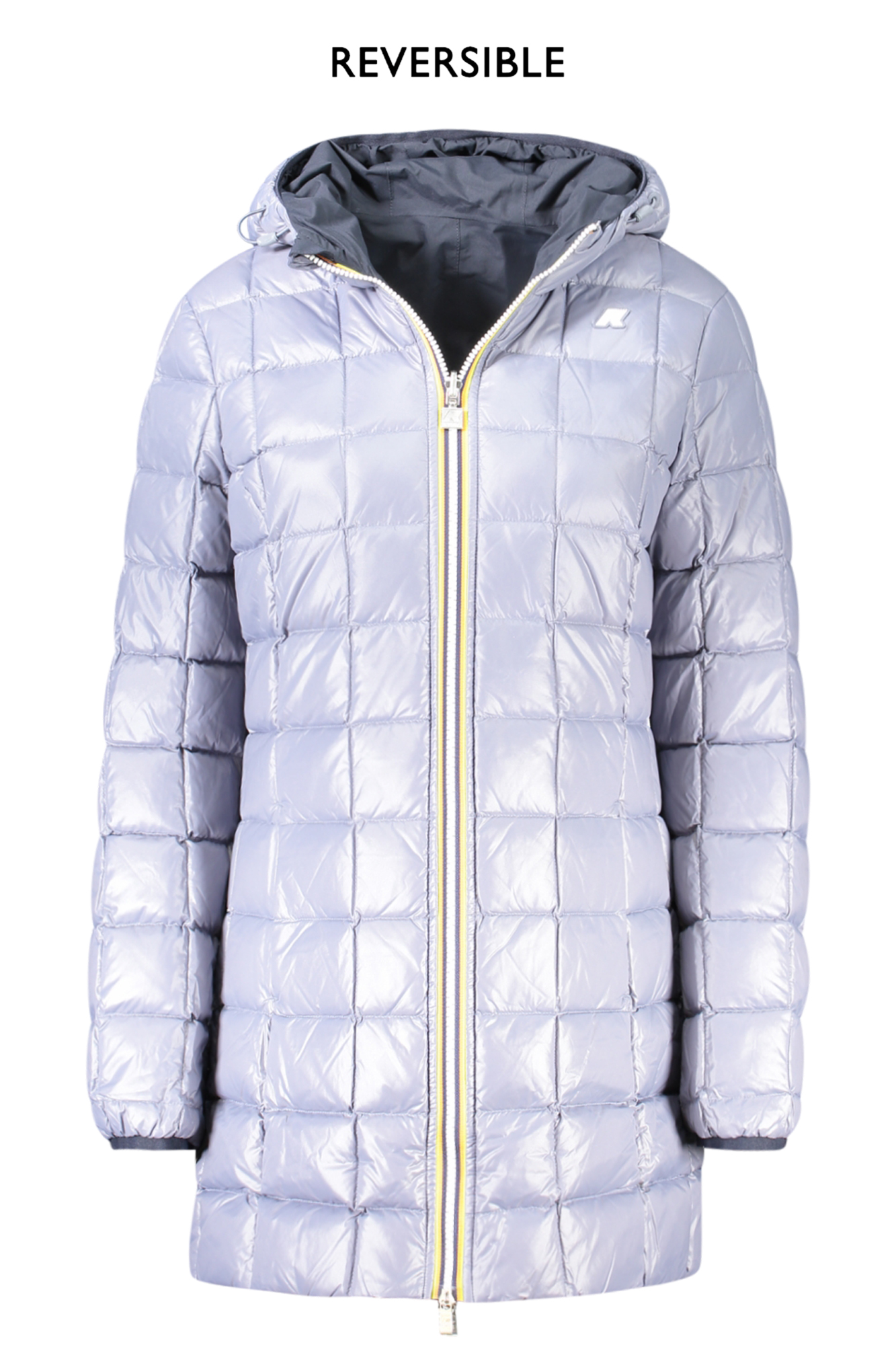 Jachetă reversibilă albastră pentru femei K-WAY