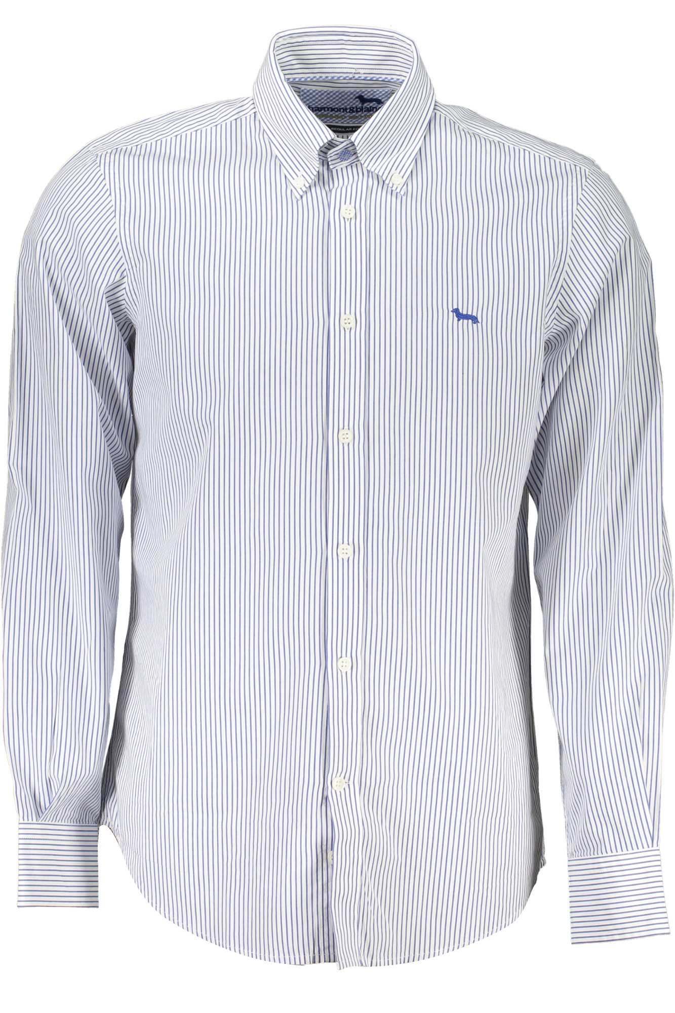 HARMONT &amp; BLAINE MEN&#039;S LONG SLEEVE SHIRT BLUE