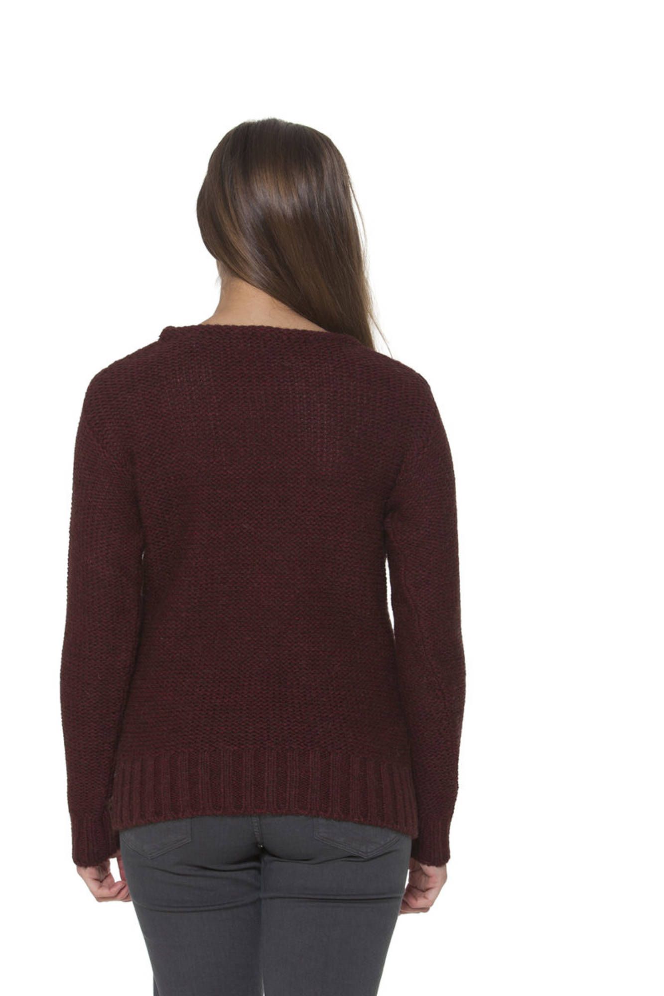 FRED PERRY WOMEN&#039;S RED SWEATER