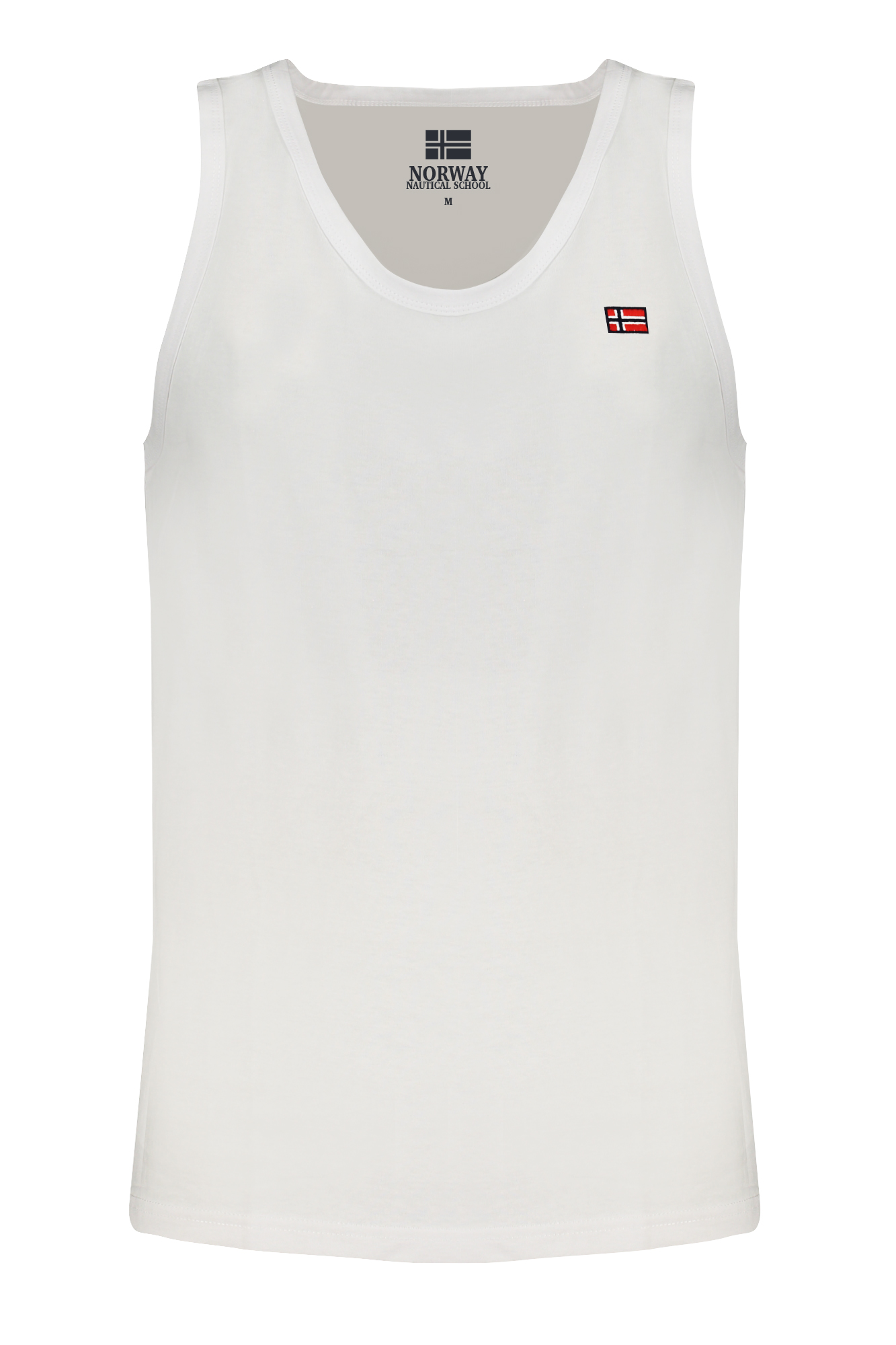 NORWAY 1963 WHITE MEN'S TANK TOP