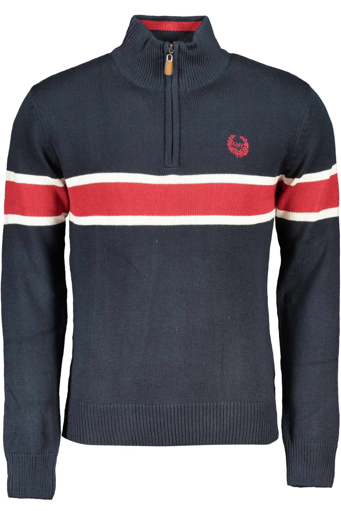 GIAN MARCO VENTURI MENS BLUE SWEATER