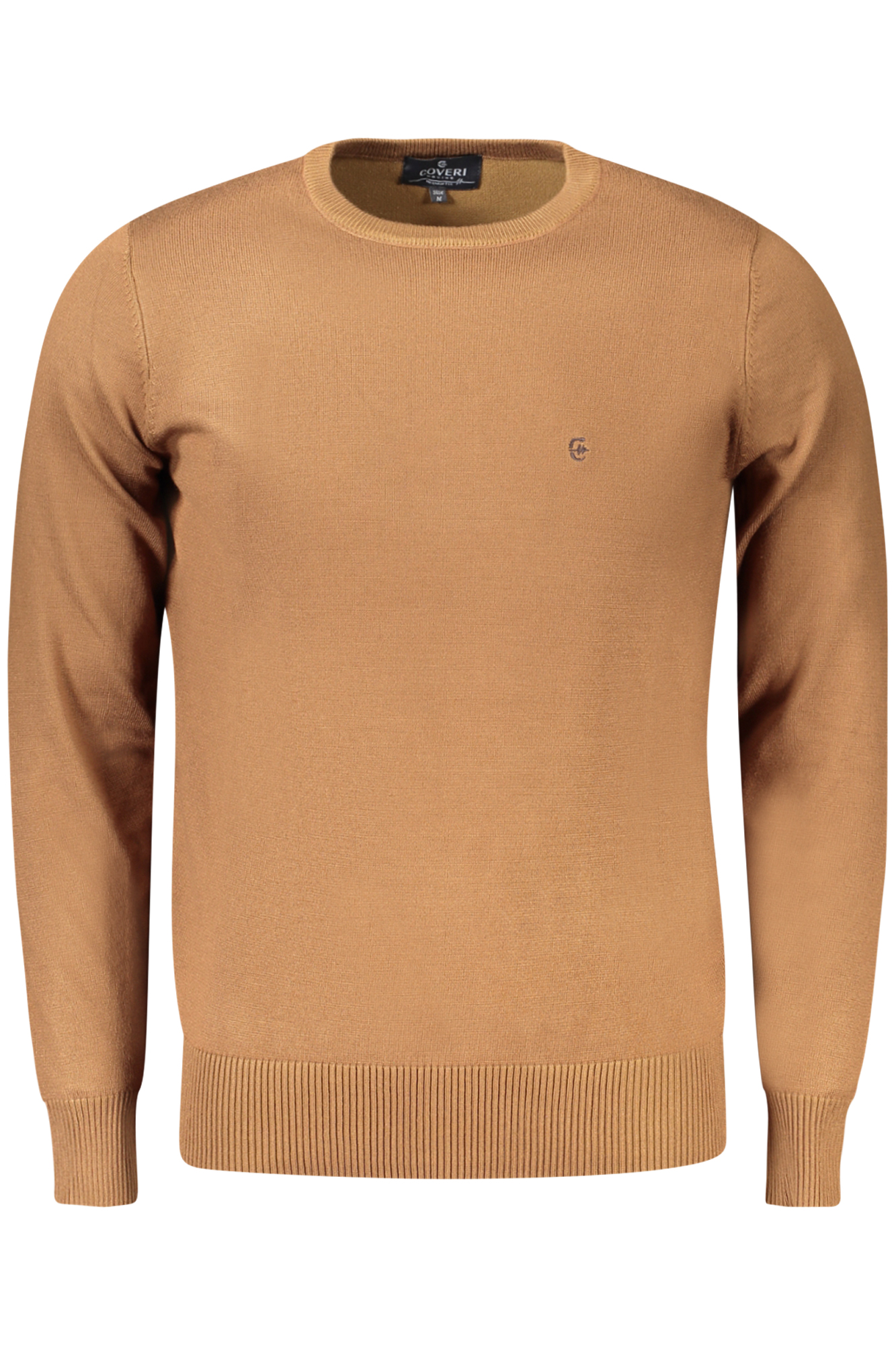 COVERI MOVING MEN&#039;S BROWN SWEATER