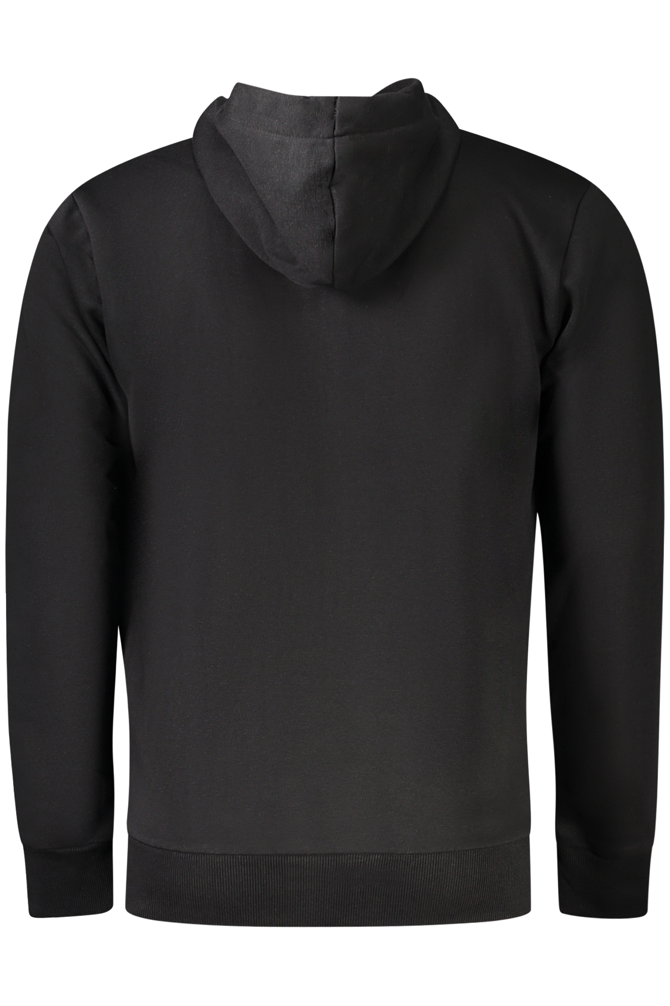 COVERI MOVING MEN&#039;S BLACK ZIP-UP SWEATSHIRT