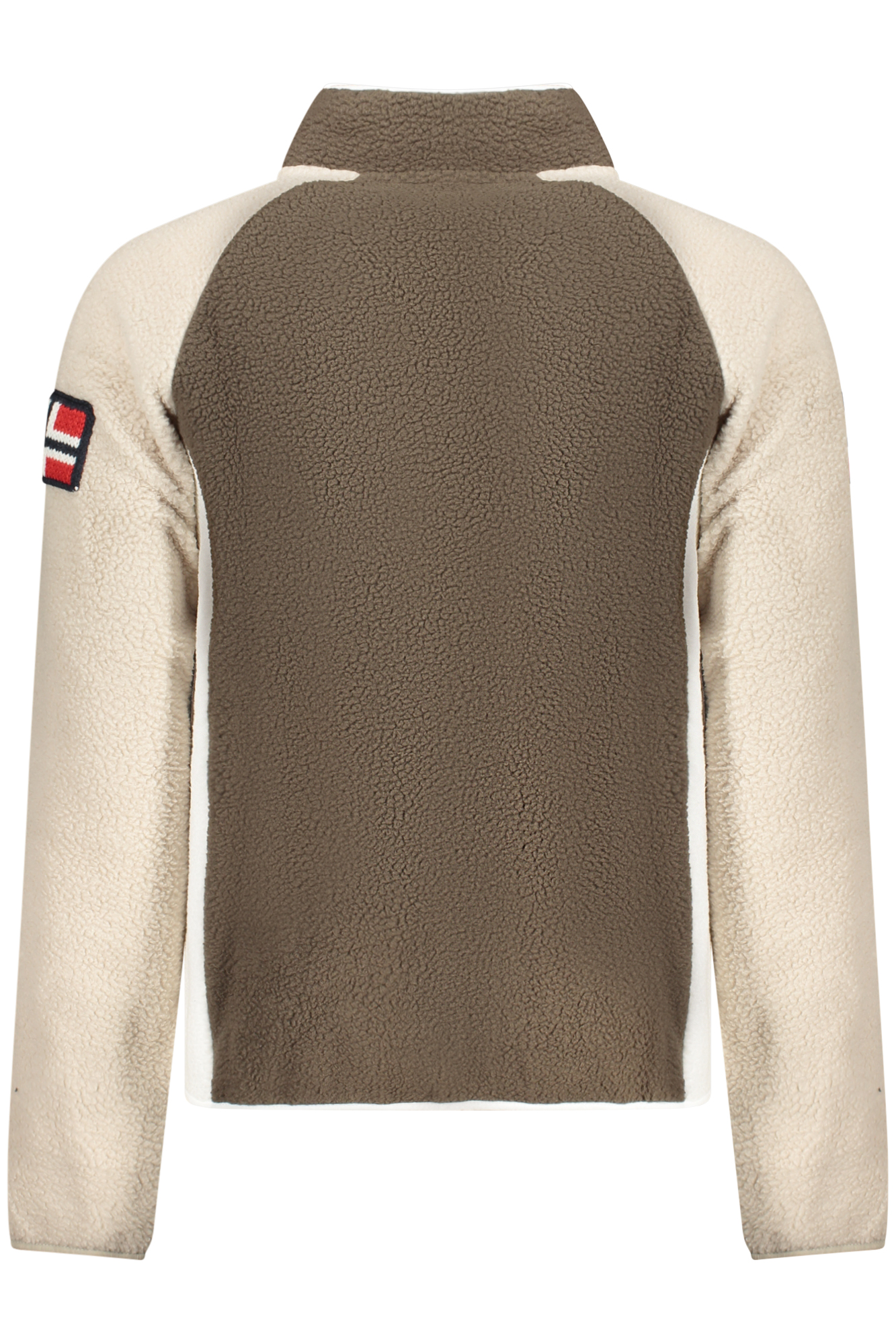 NORWAY 1963 MEN'S BROWN ZIP-UP SWEATSHIRT
