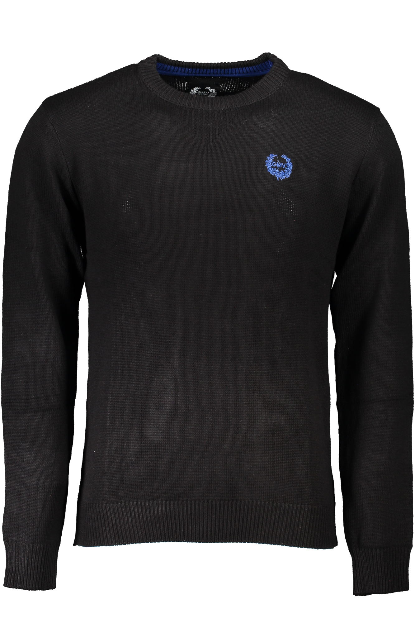 GIAN MARCO VENTURI MEN'S BLACK SWEATER