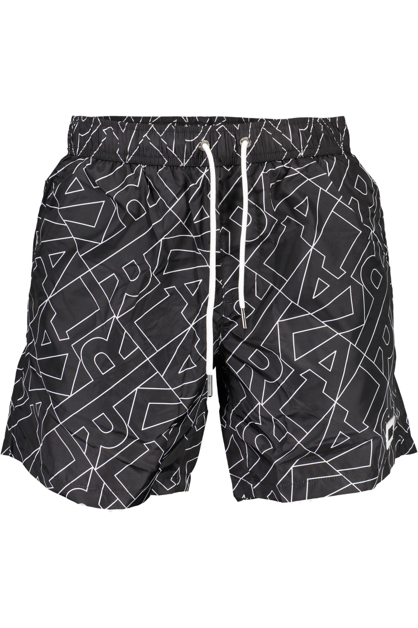 KARL LAGERFELD BEACHWEAR SWIMSUIT BLACK MEN&#39;S BOTTOM