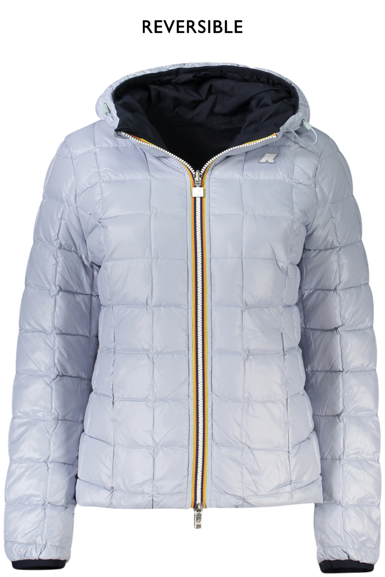 Geacă reversibilă albastră pentru femei K-WAY