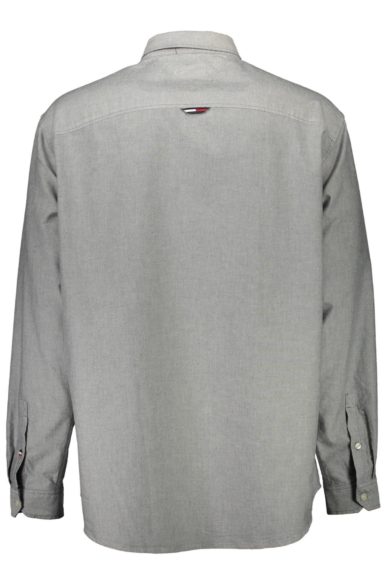 TOMMY HILFIGER MEN'S LONG SLEEVE SHIRT GRAY