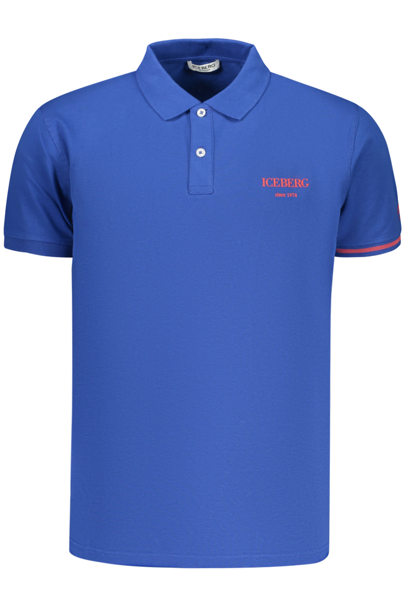 Синя мъжка поло тениска Iceberg