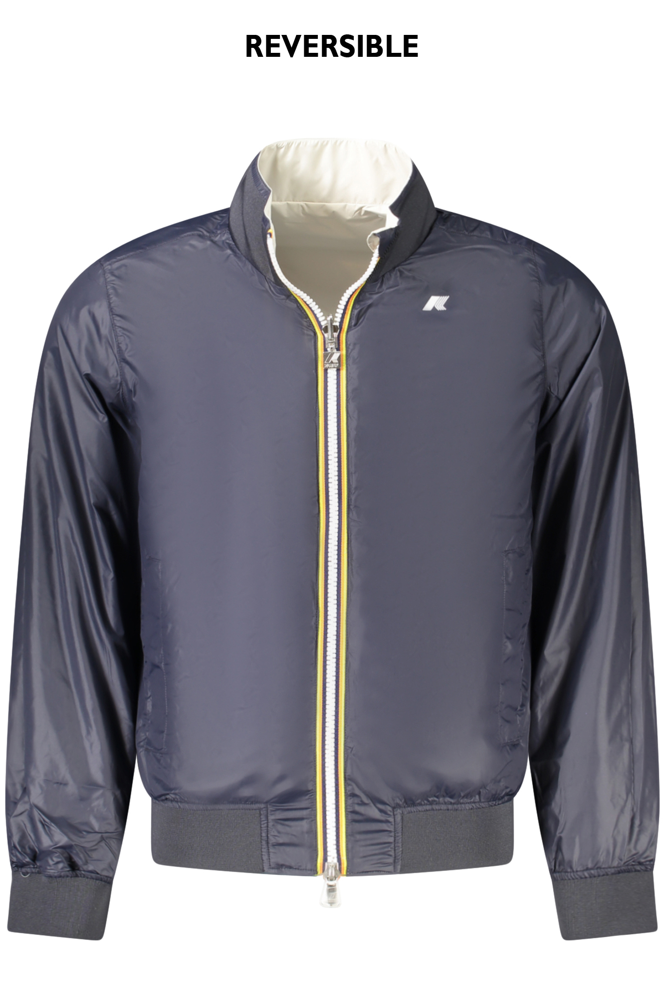 Jachetă reversibilă bărbătească K-WAY bej