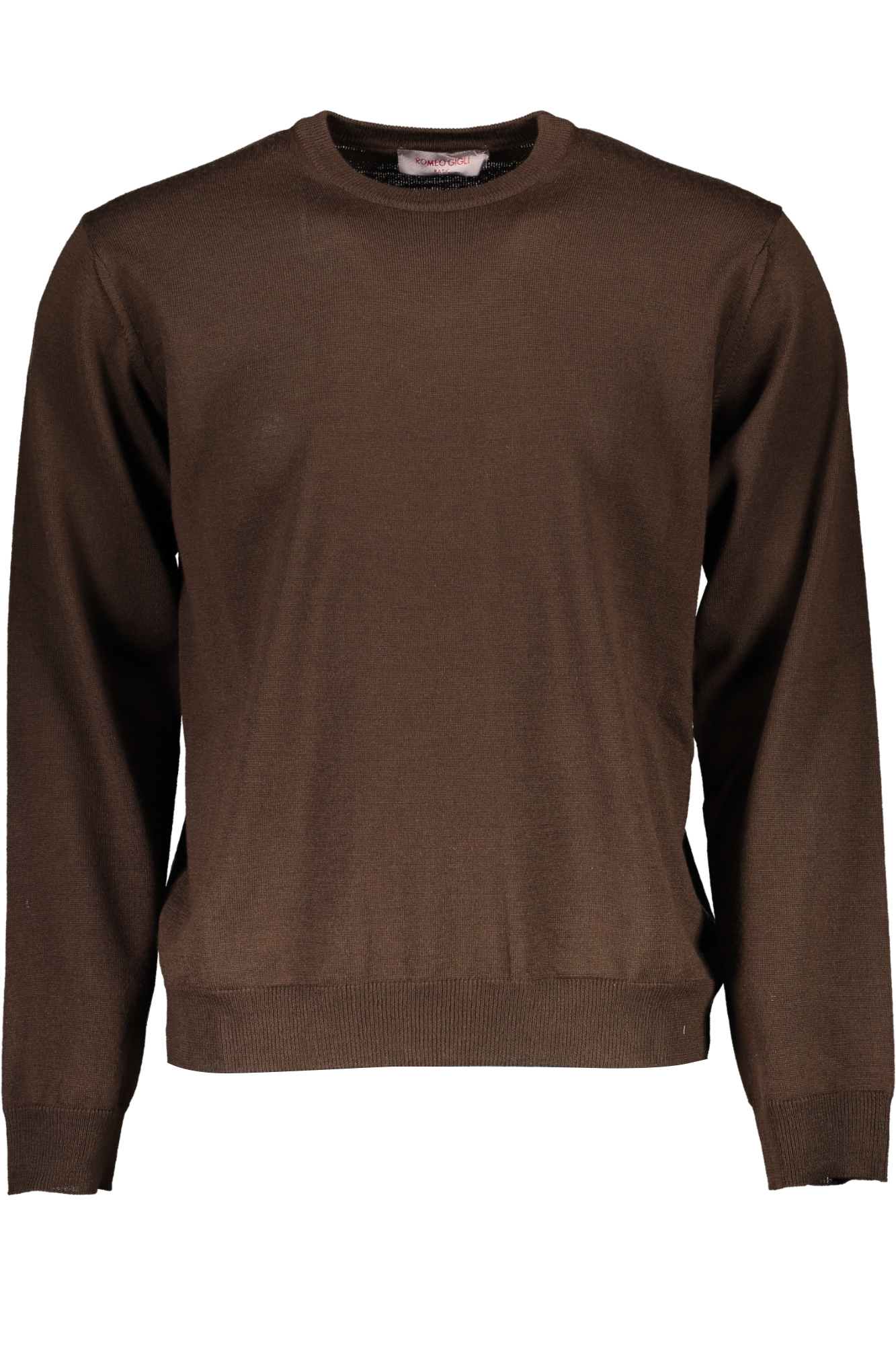 ROMEO GIGLI BROWN MEN&#039;S SWEATER