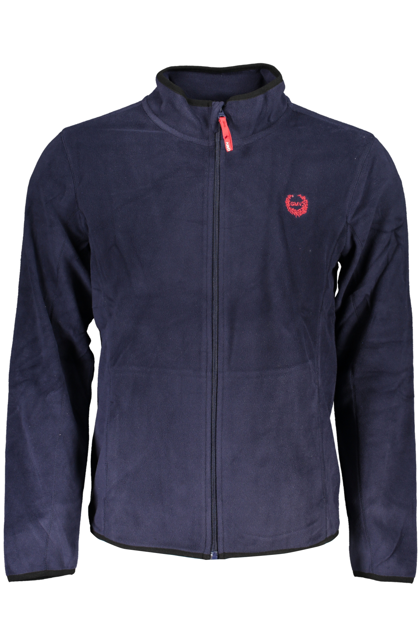 GIAN MARCO VENTURI MENS BLUE ZIP SWEATSHIRT