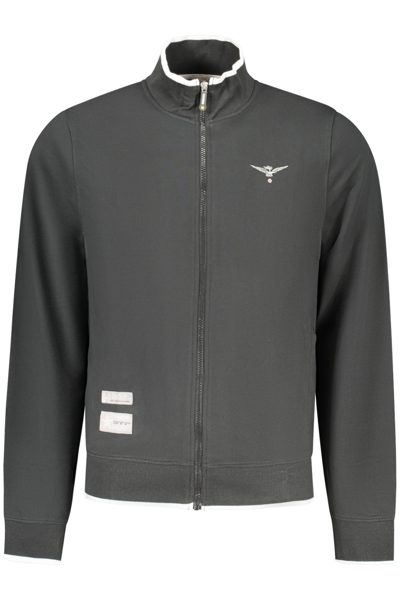 Черен мъжки суичър с цип