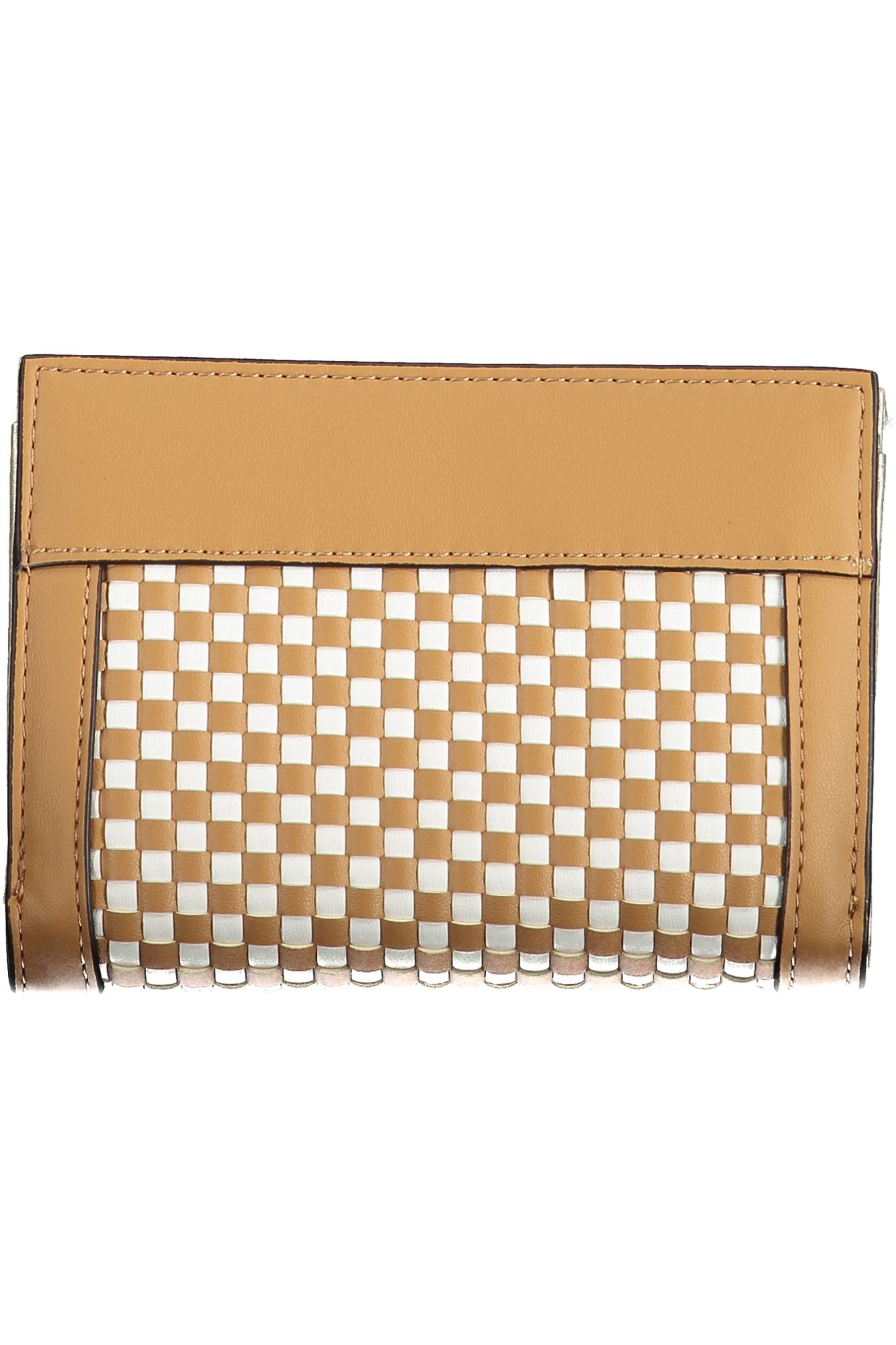 GUESS JEANS WOMEN&#039;S WALLET BROWN