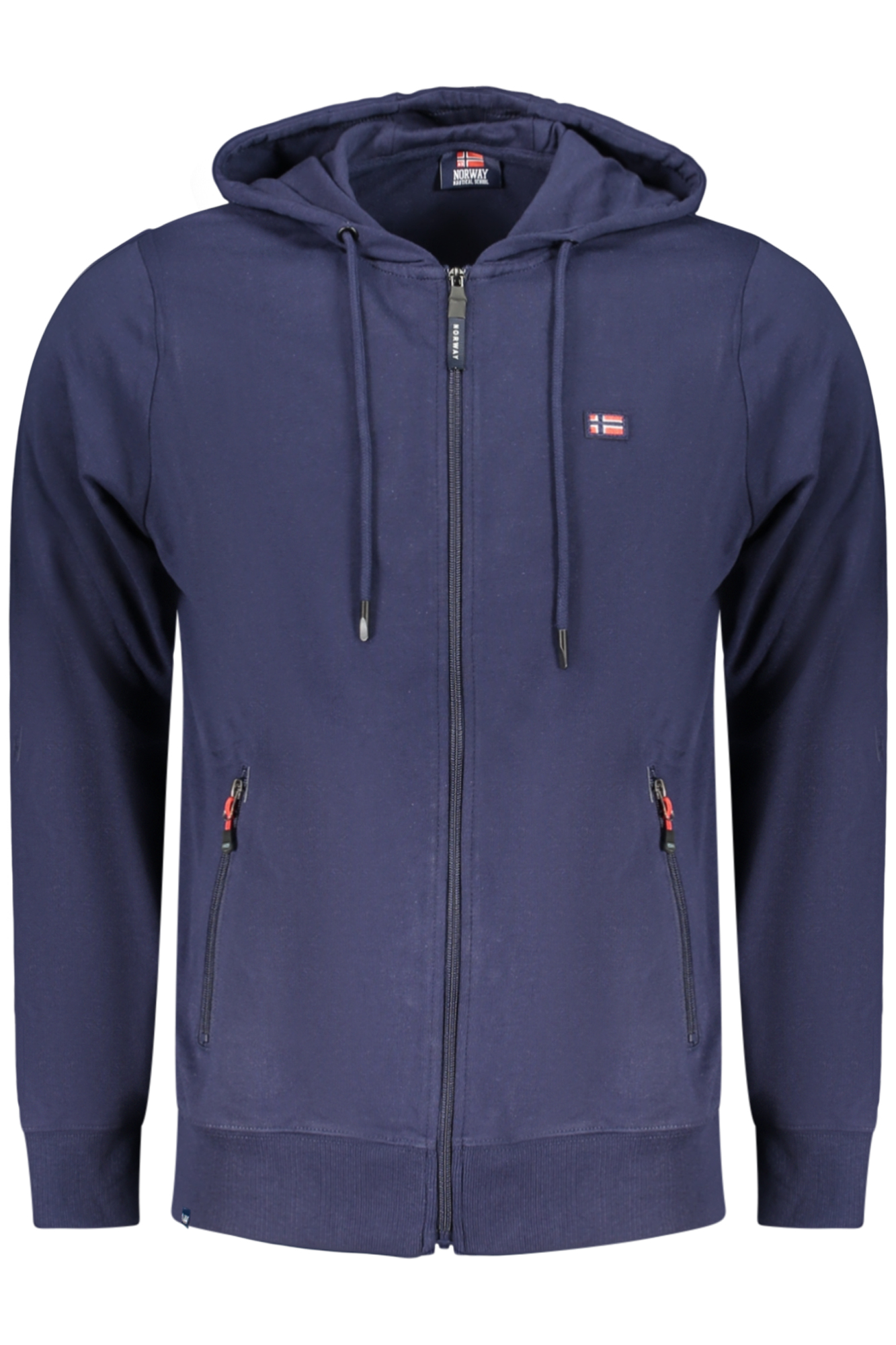 Син суитшърт с цип Норвегия 1963