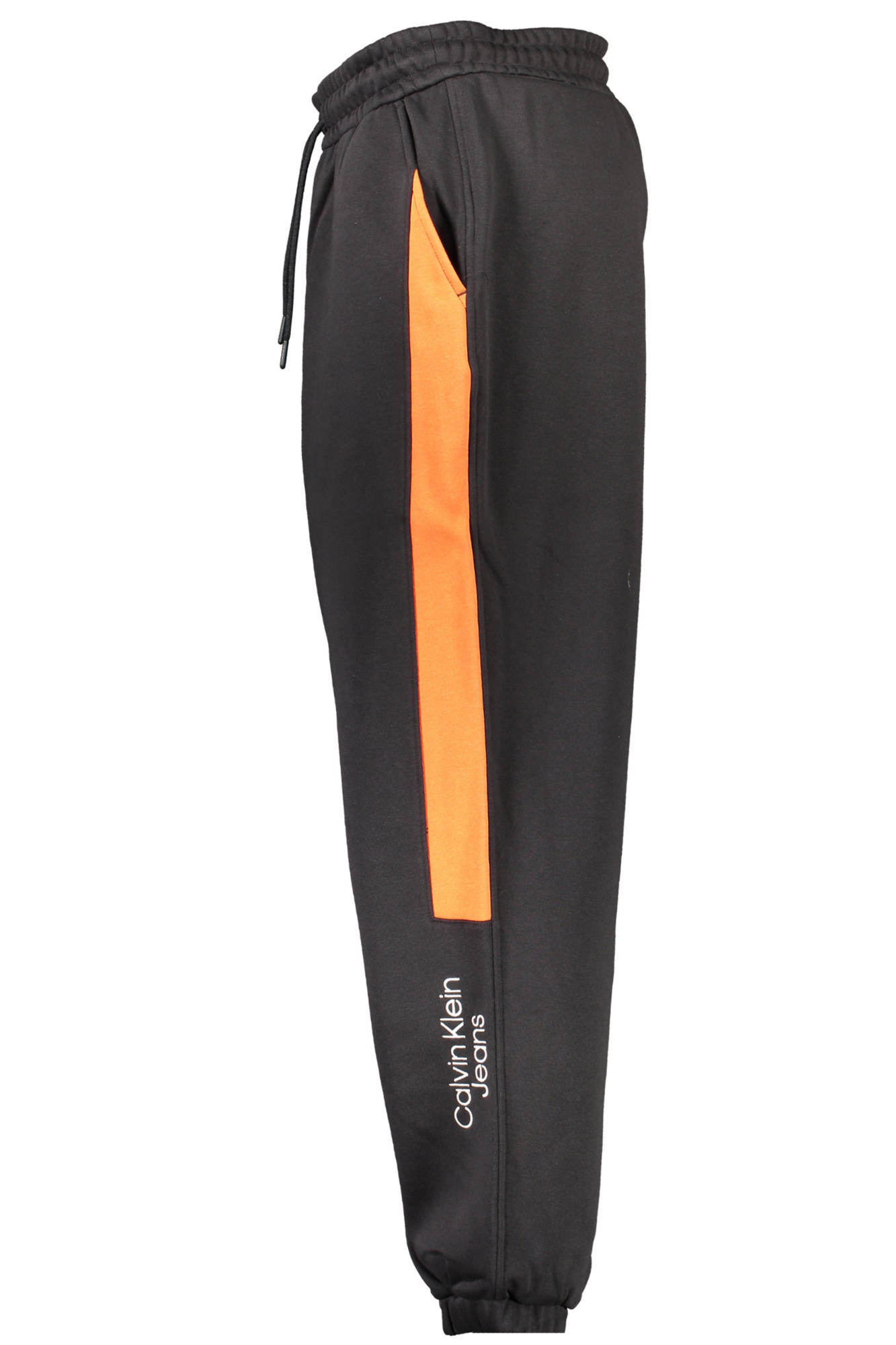 Pantaloni sport si de casa pentru barbati Calvin Klein Jeans - negru, oranj