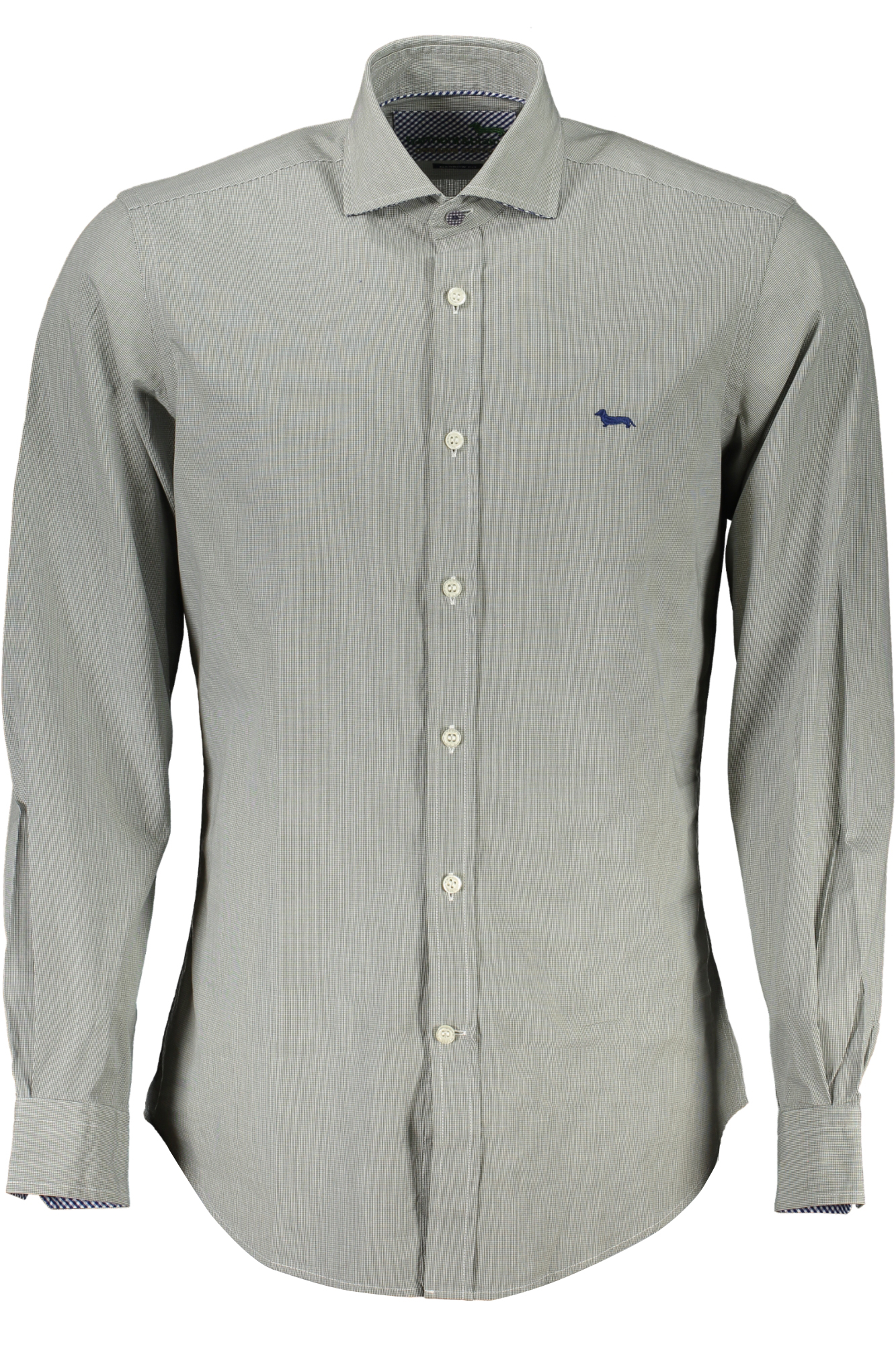 HARMONT & BLAINE MENS GREEN LONG SLEEVE SHIRT