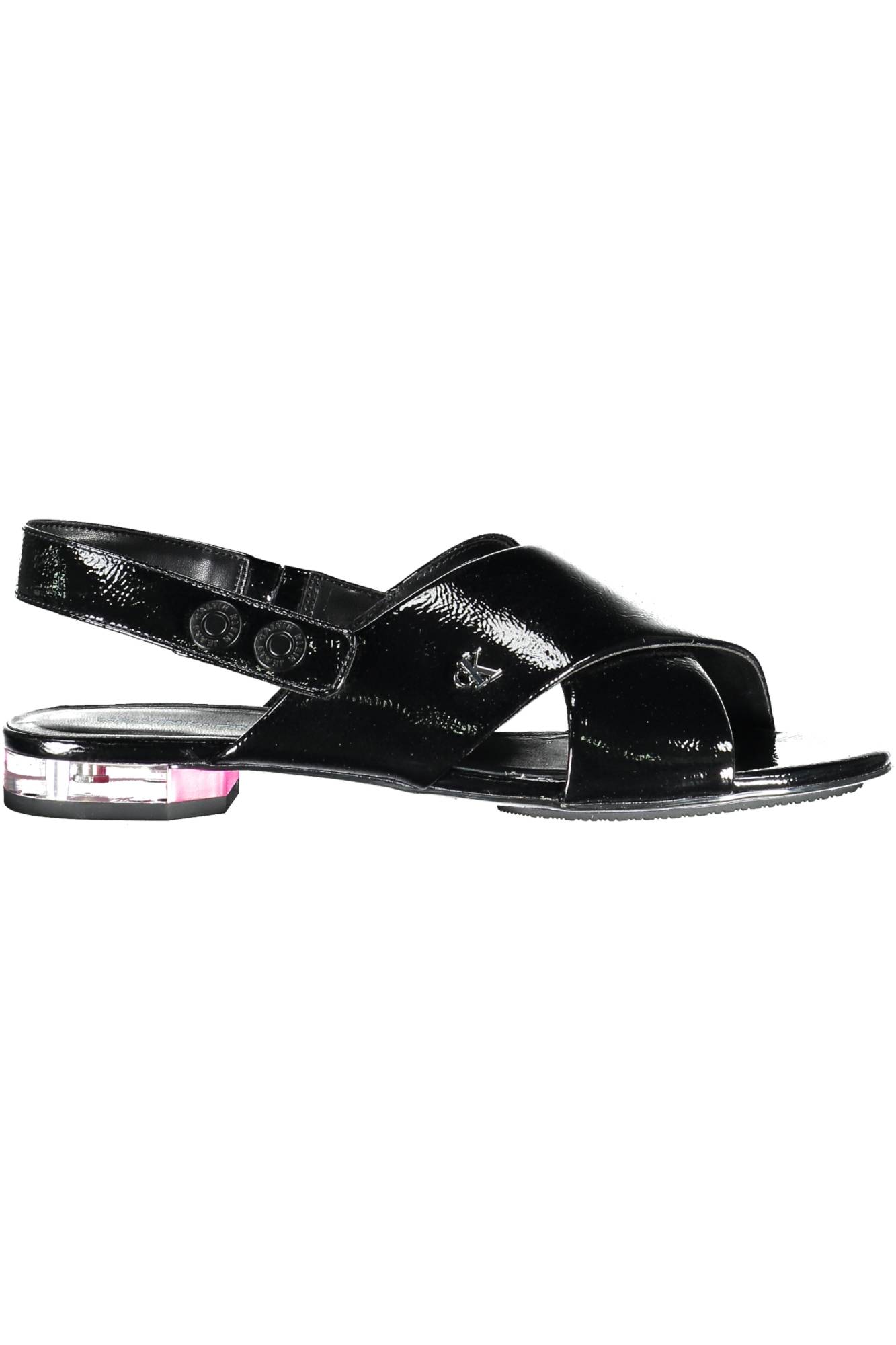 CALVIN KLEIN WOMEN&#039;S SANDAL FOOTWEAR BLACK