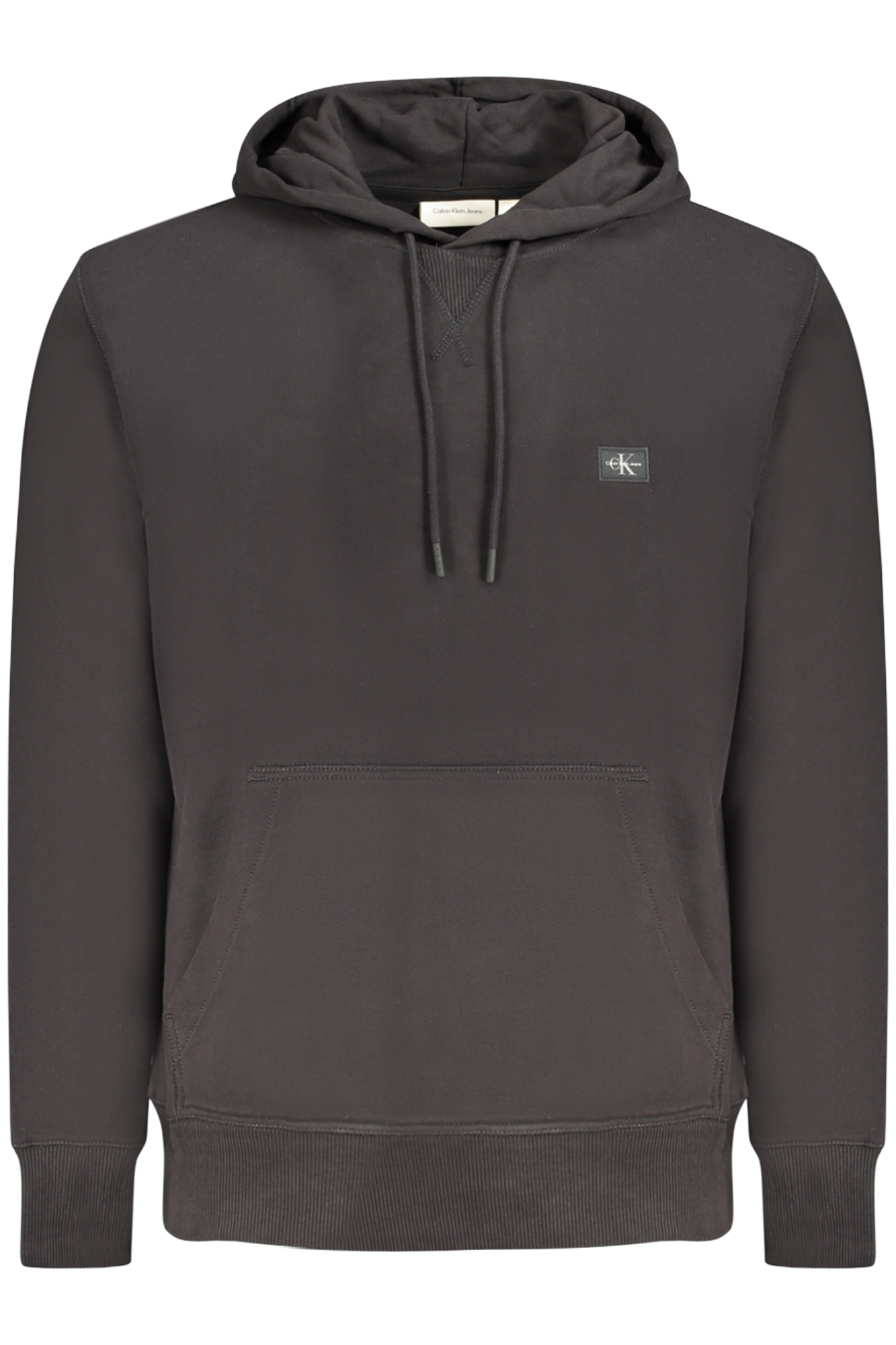 CALVIN KLEIN MENS BLACK ZIP-UP SWEATSHIRT