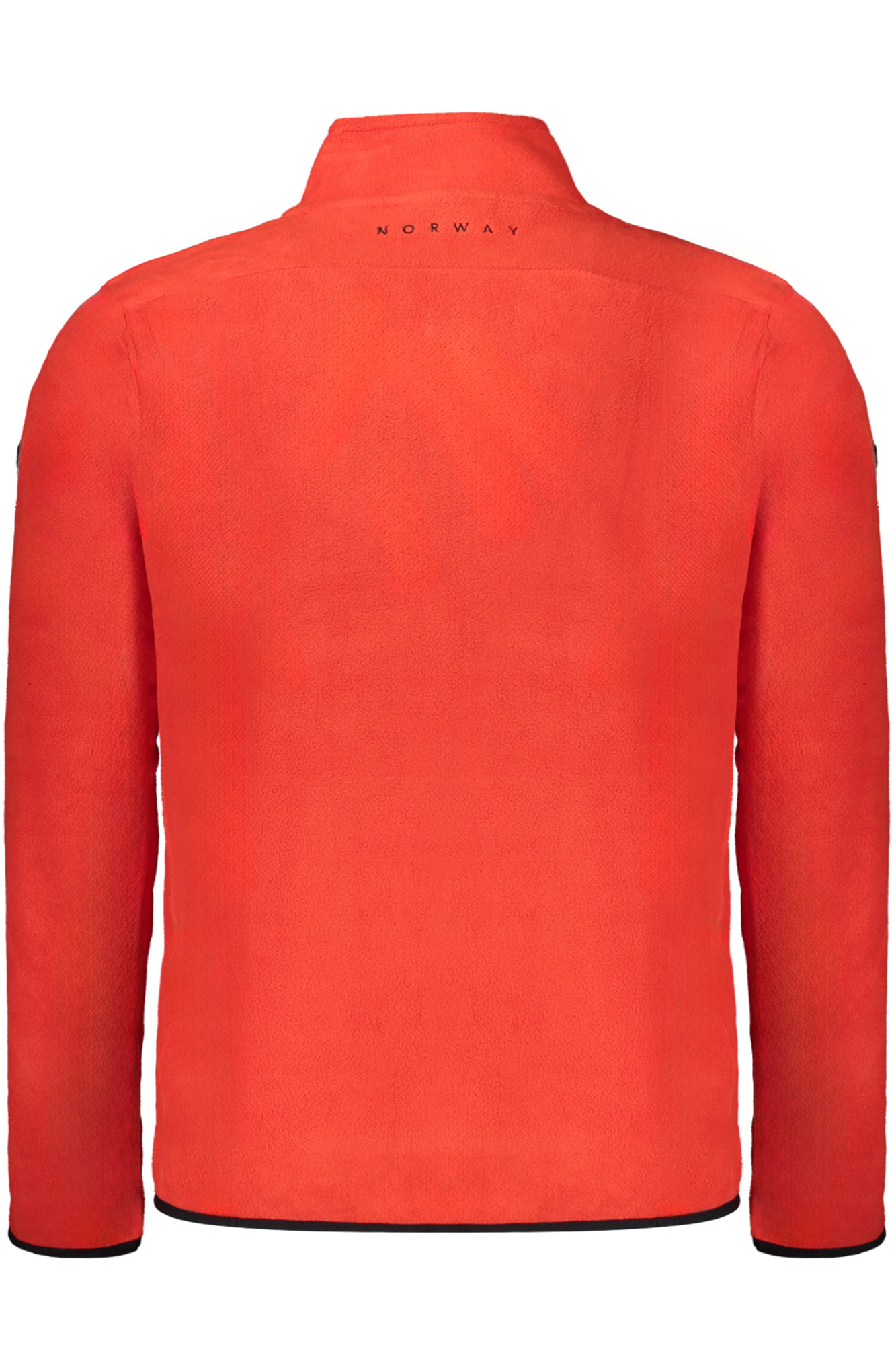 Hanorac roșu cu fermoar pentru bărbați