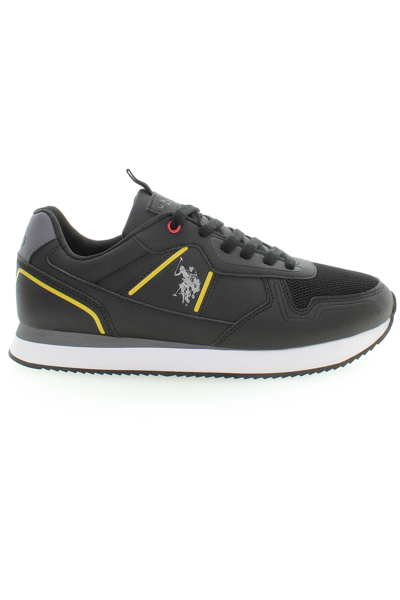 US POLO BEST PRICE MEN&#039;S SPORTS FOOTWEAR BLACK