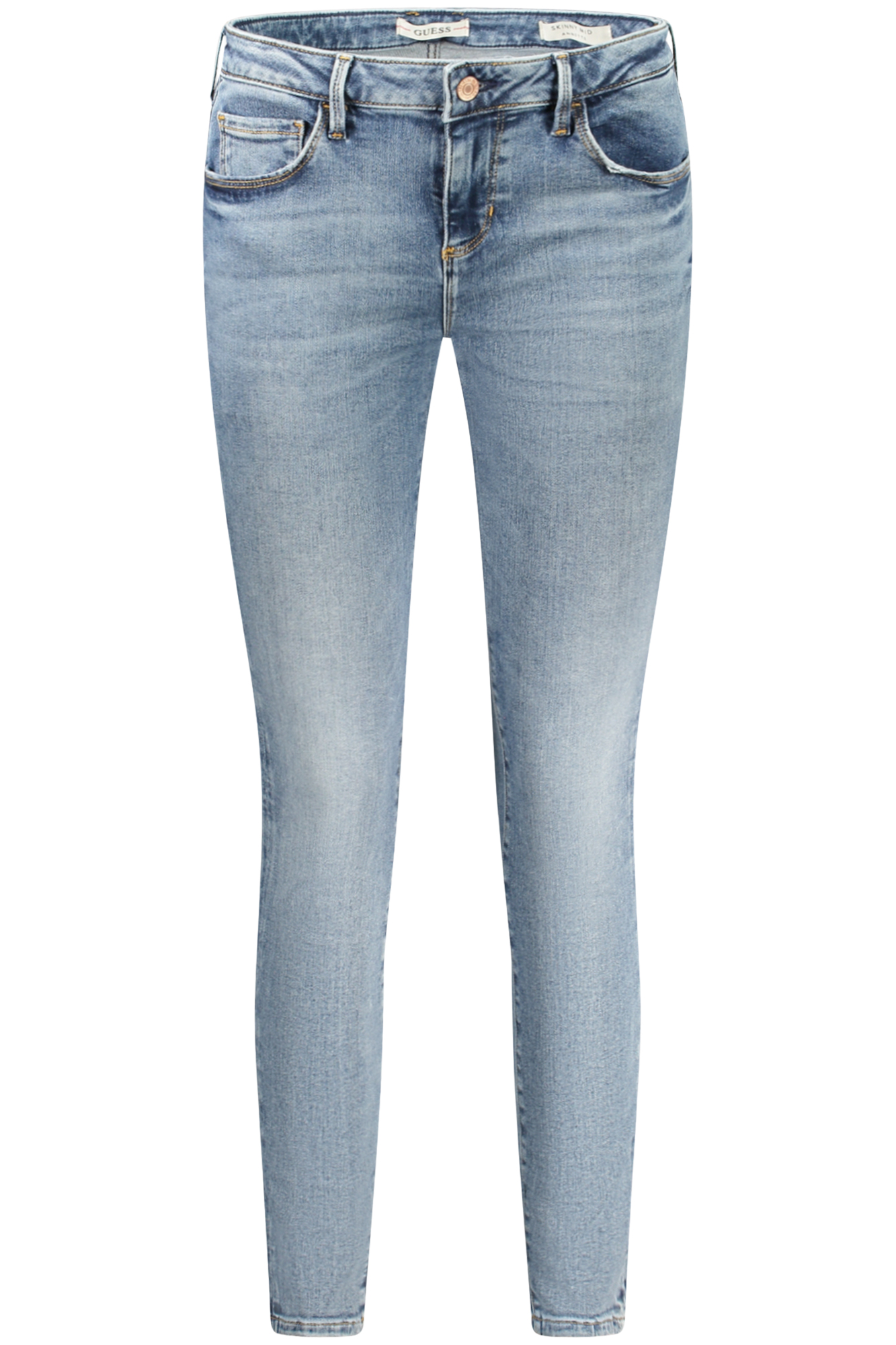 GUESS JEANS WOMEN&#039;S DENIM JEANS BLUE
