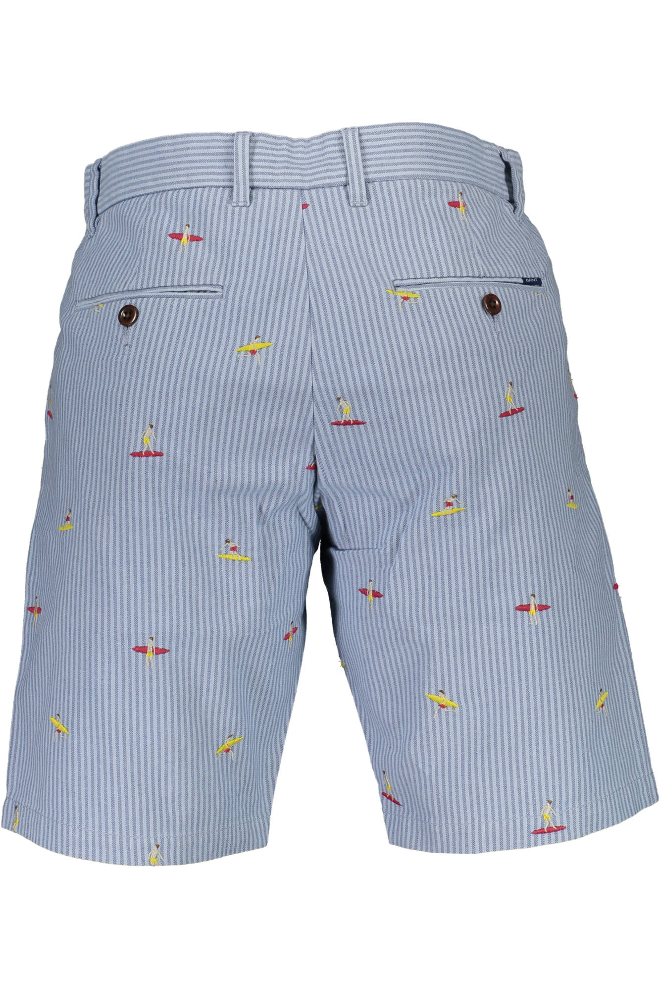 GANT BLUE MEN'S BERMUDA TROUSERS