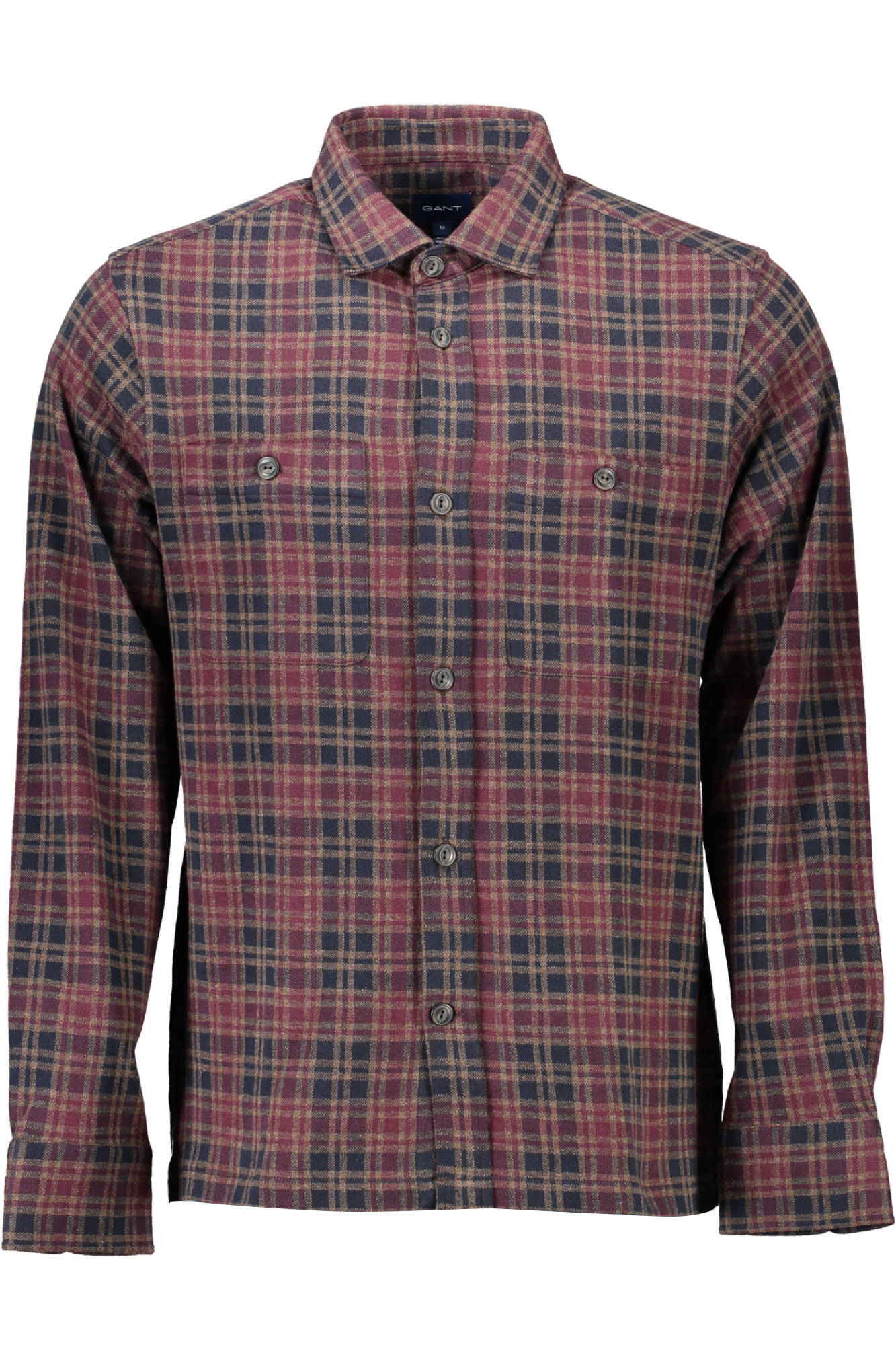 GANT MEN&#039;S LONG SLEEVE SHIRT BROWN
