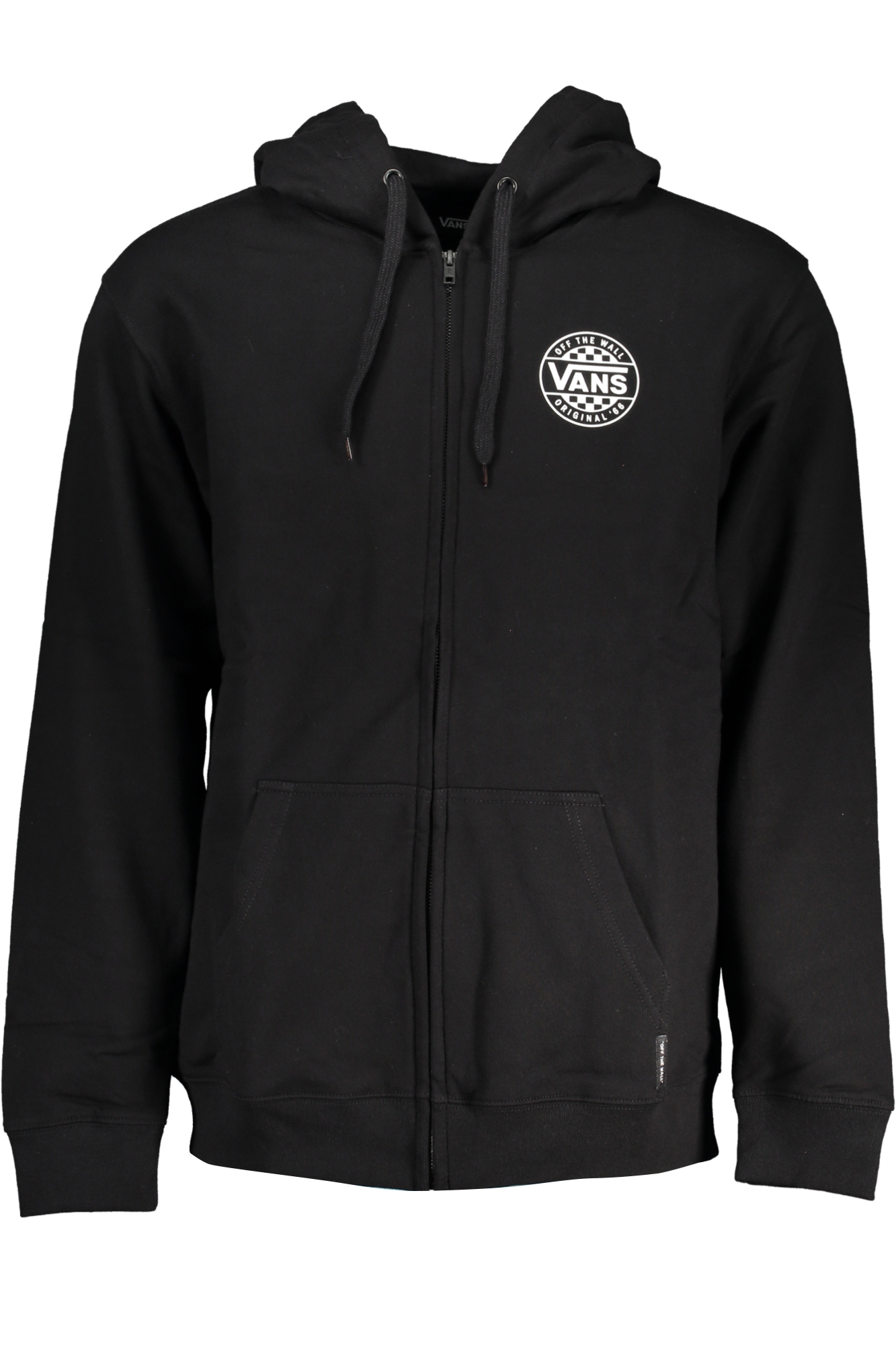 VANS MEN&#039;S BLACK ZIP SWEATSHIRT