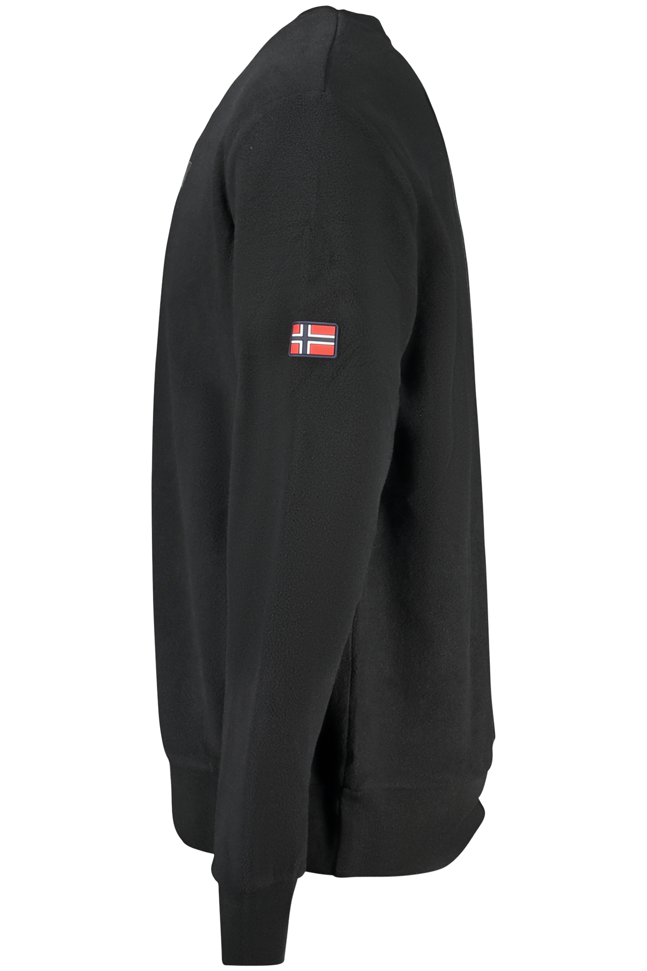 NORWAY 1963 MEN&#039;S BLACK ZIP-UP SWEATSHIRT