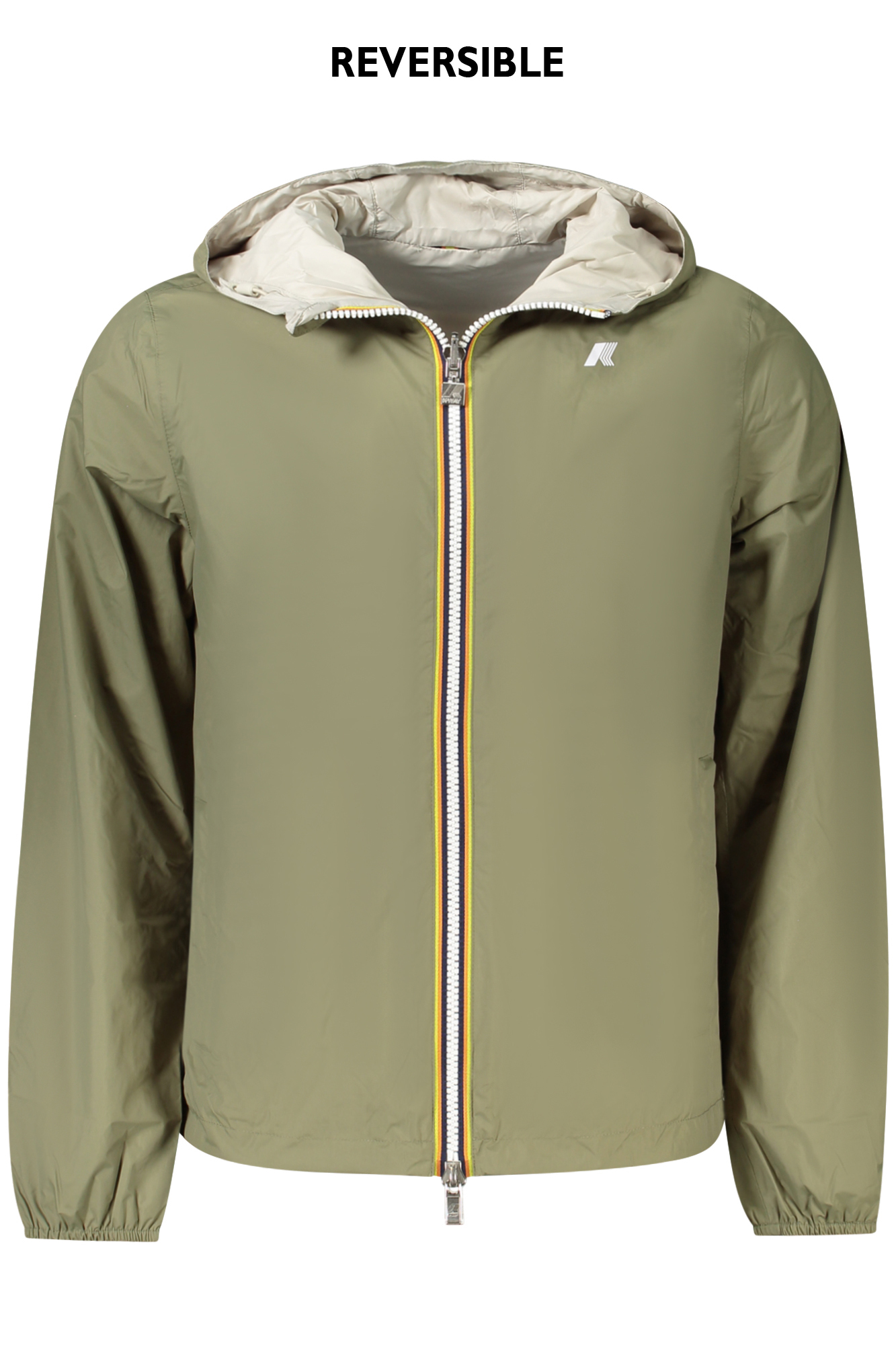 K-WAY MEN'S JACKET GREEN