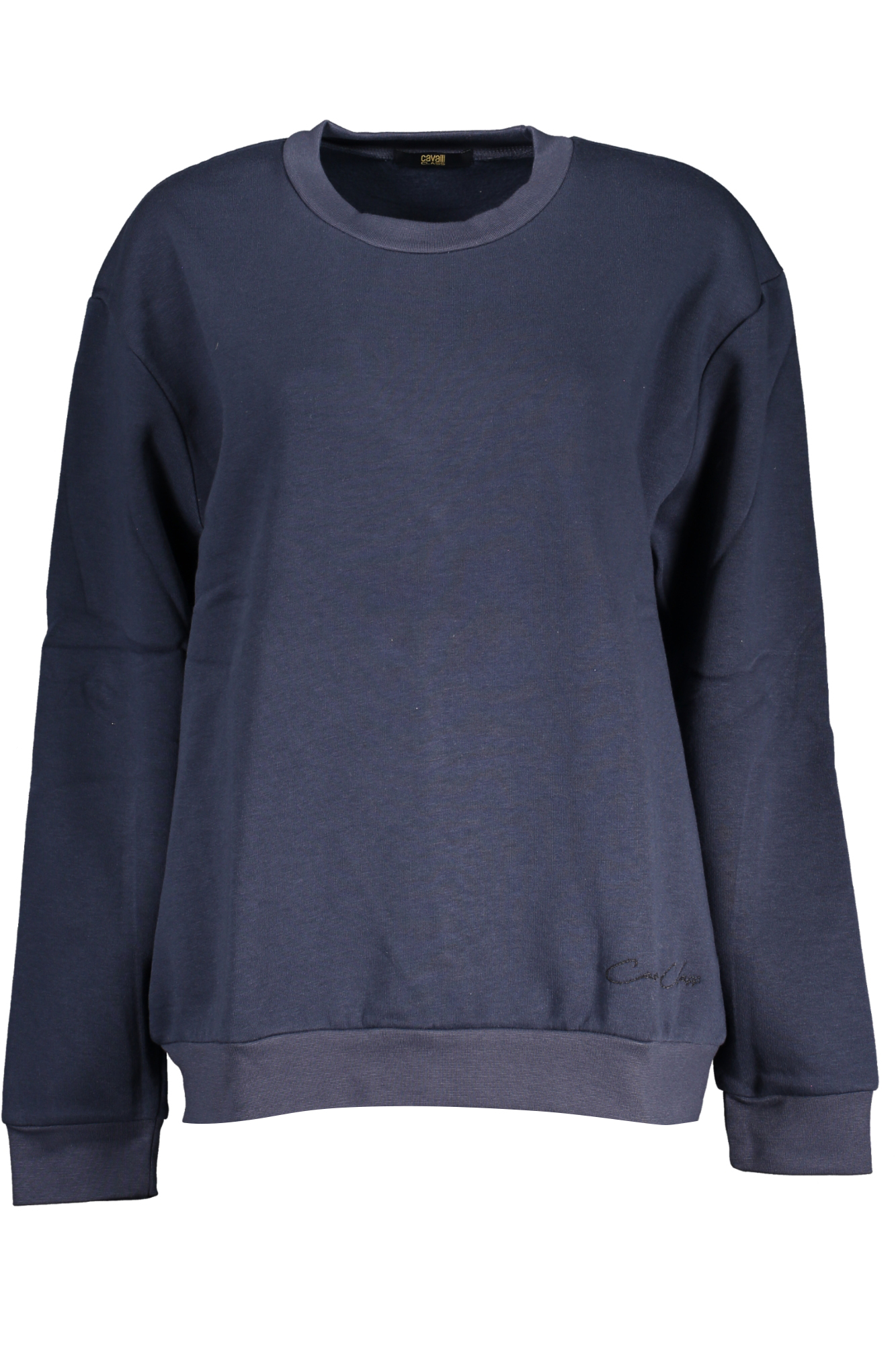 CAVALLI CLASS WOMEN&#039;S ZIPLESS SWEATSHIRT BLUE