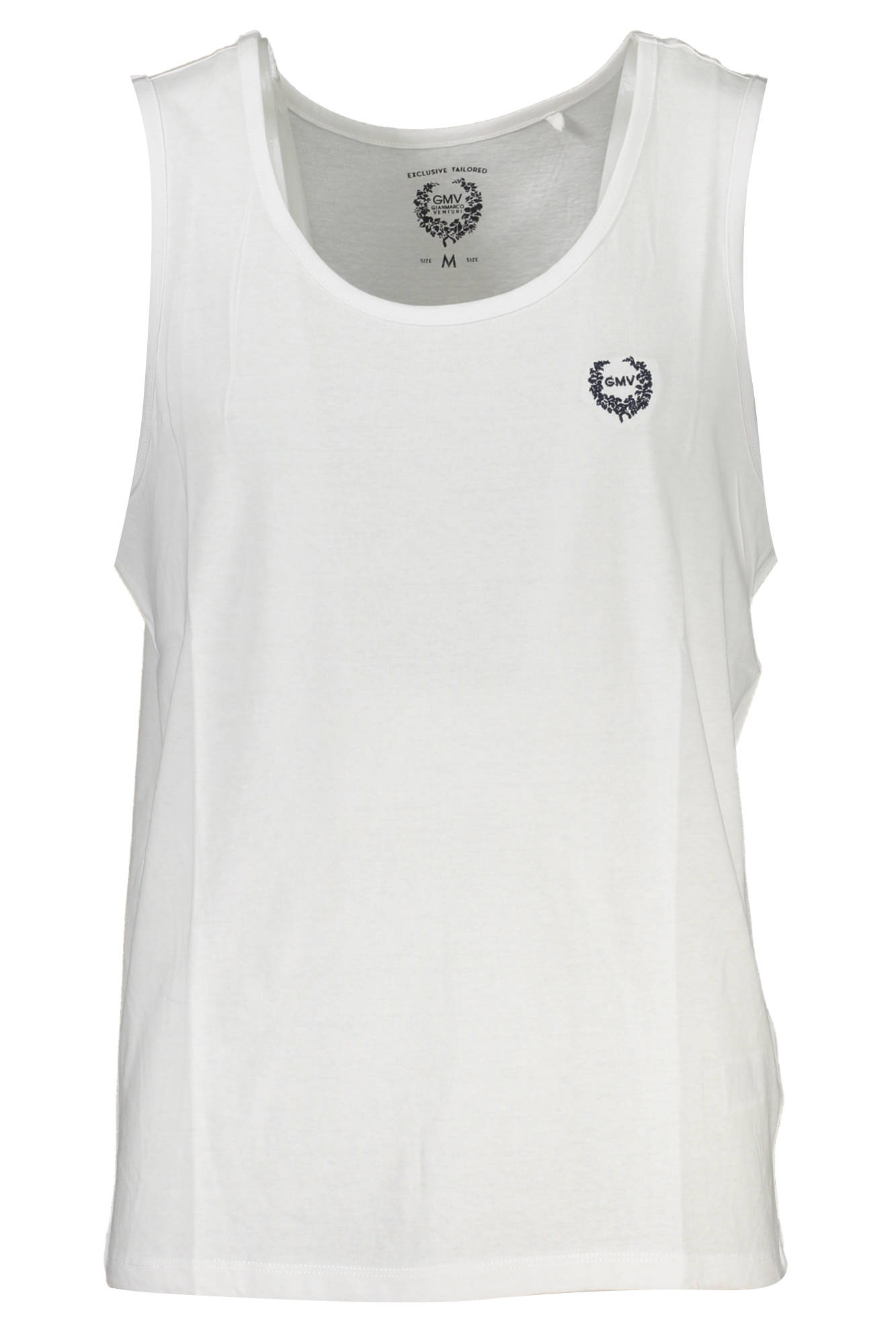 GIAN MARCO VENTURI MENS WHITE TANK TOP