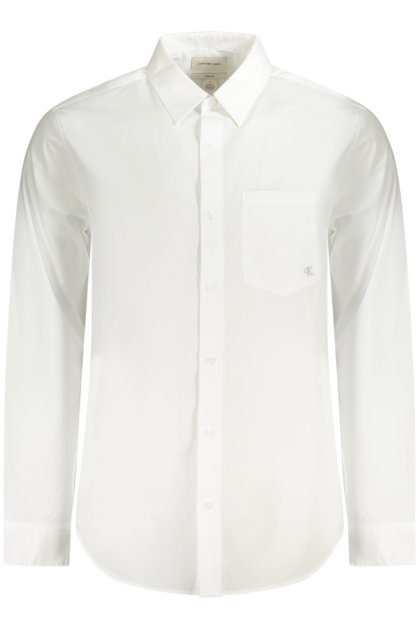 CALVIN KLEIN LONG SLEEVE SHIRT MEN WHITE