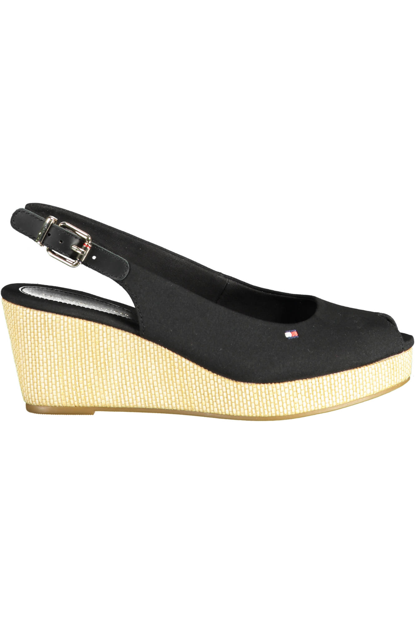 Black wedge sandals Tommy Hilfiger