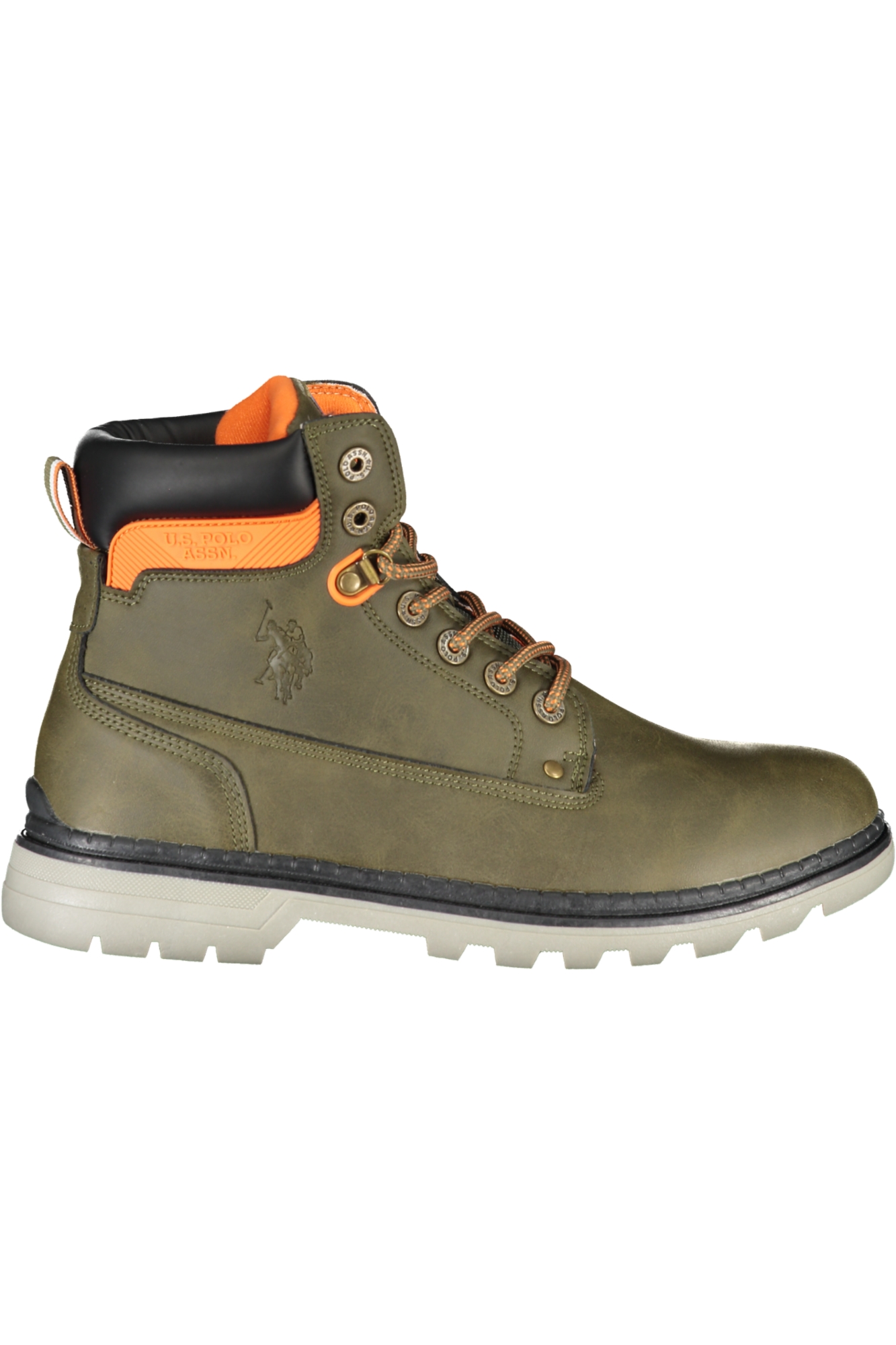 US POLO ASSN. MENS GREEN BOOT FOOTWEAR