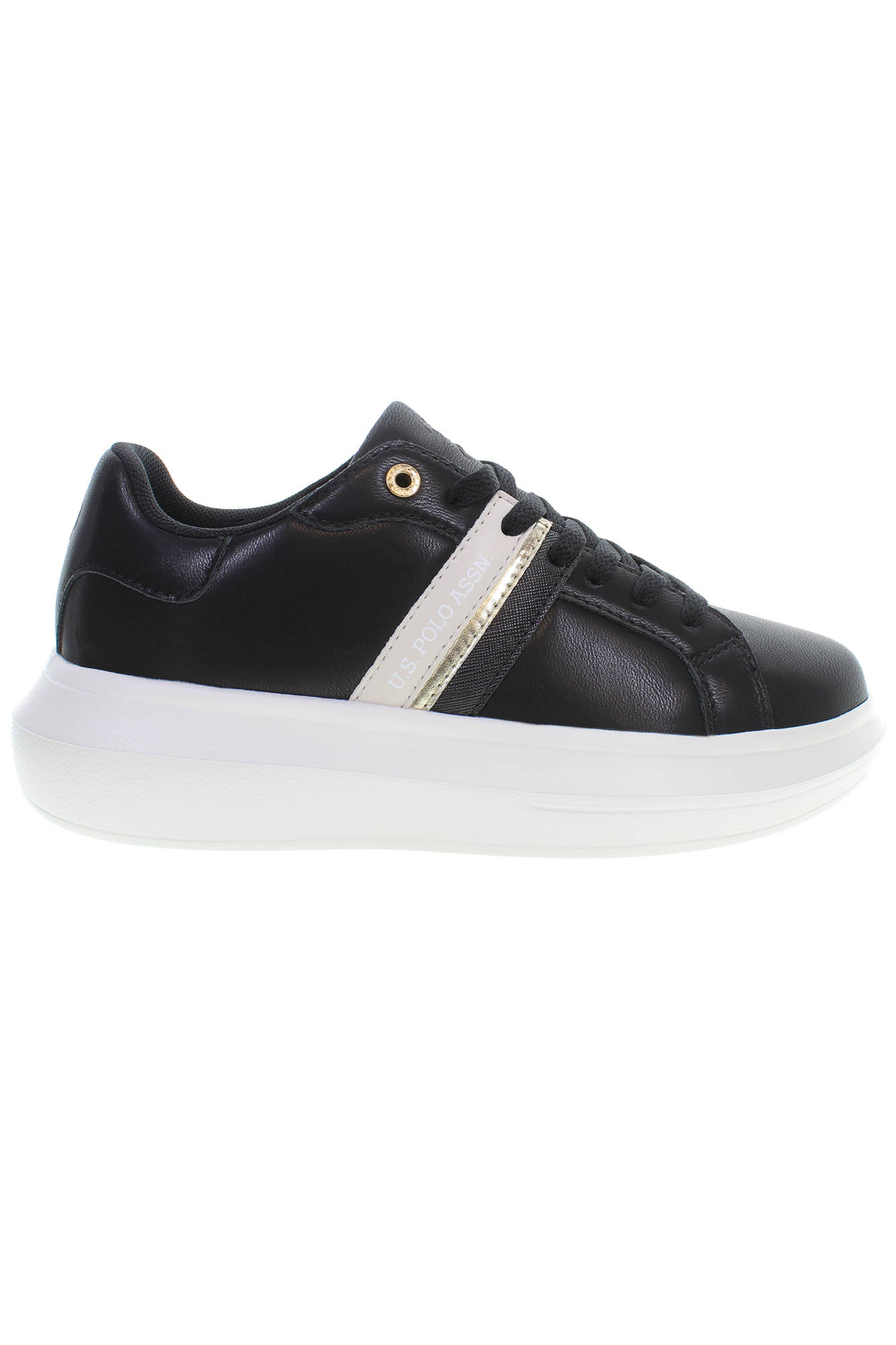 US POLO BEST PRICE BLACK WOMENS SPORT SHOES